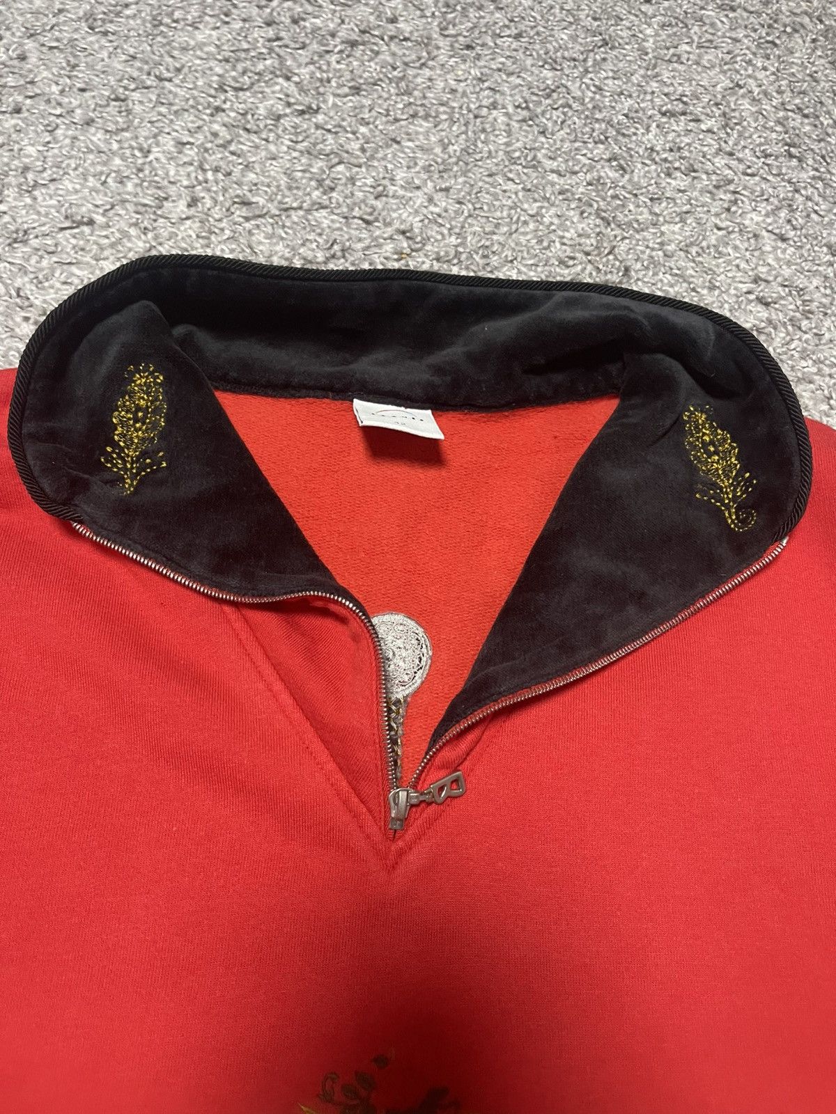 Bogner Bogner vintage embroidered 1/4 zip sweatshirt size 42 Size US M / EU 48-50 / 2 - 9 Thumbnail
