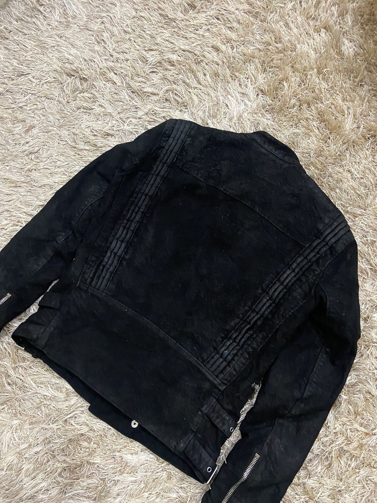 Balmain Balmain Double Collar Zipped Bondage Suede Jacket Size US M / EU 48-50 / 2 - 9 Thumbnail