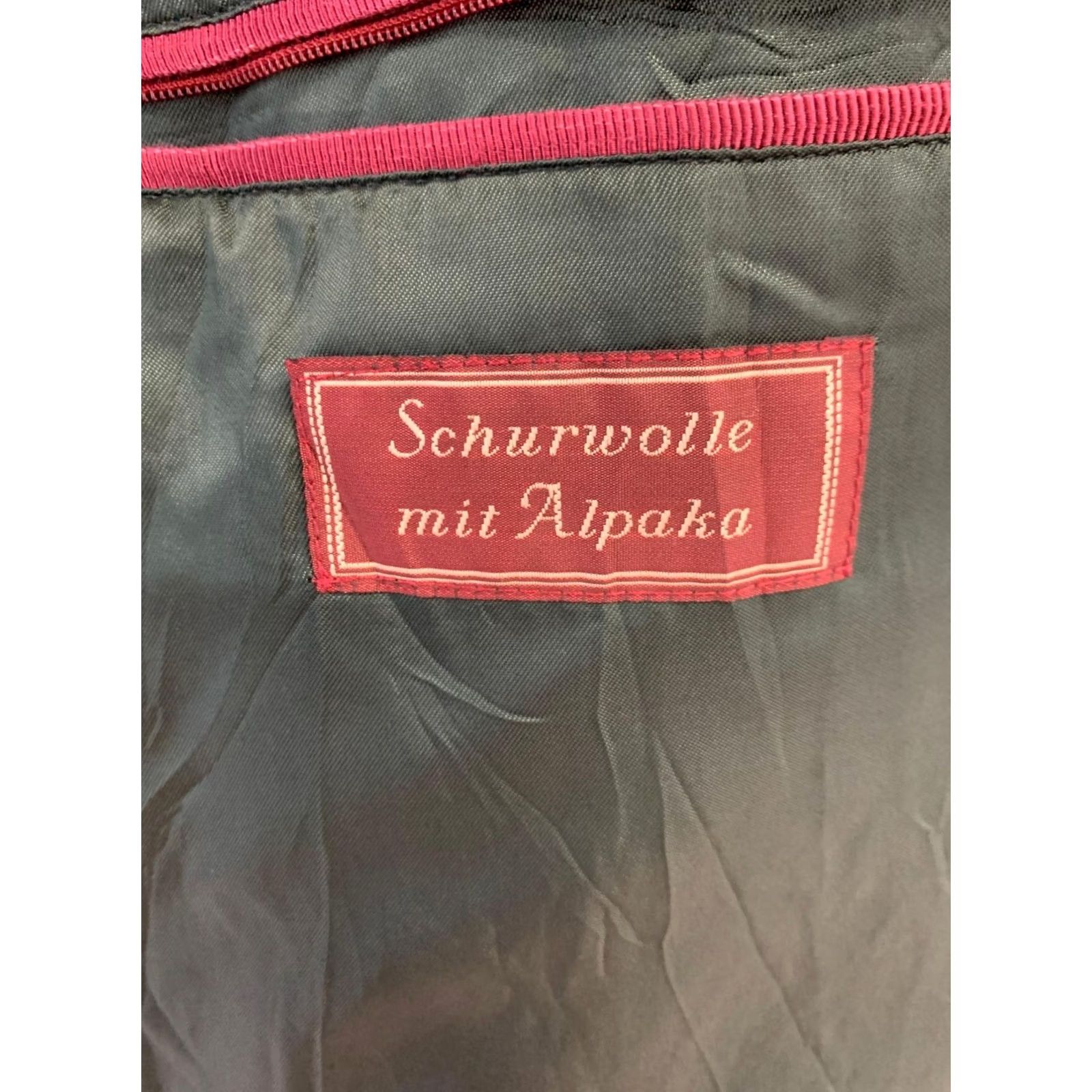 Vintage Schneiders Salzburg Town & Country Overcoat Navy Wool Alpaca 40R Mens Jacket Coat 70% Virgin Wool 5% Alpaca 25% Polyamide EU 48/US 40 Size US XXS / EU 40 - 5 Thumbnail