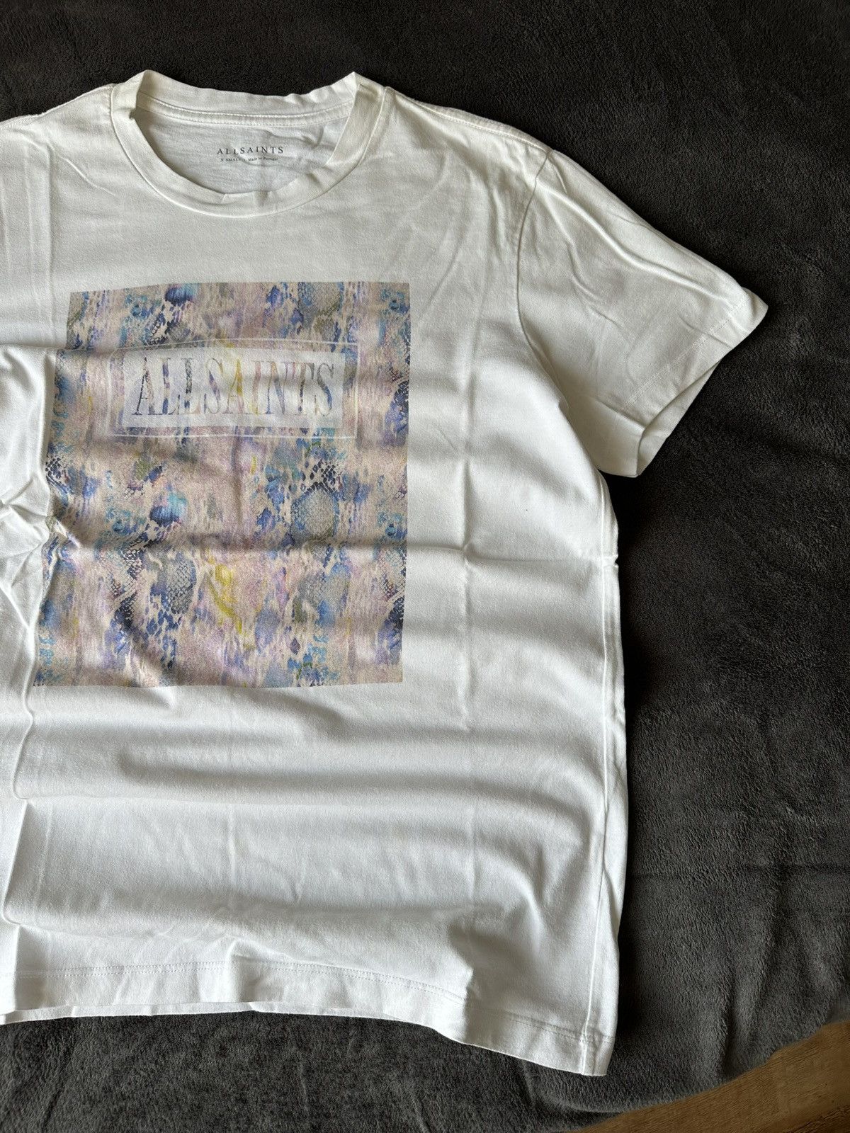 Allsaints × Vintage Vintage Y2K Allsaints Tee Logo Luxury Size US S / EU 44-46 / 1 - 4 Thumbnail