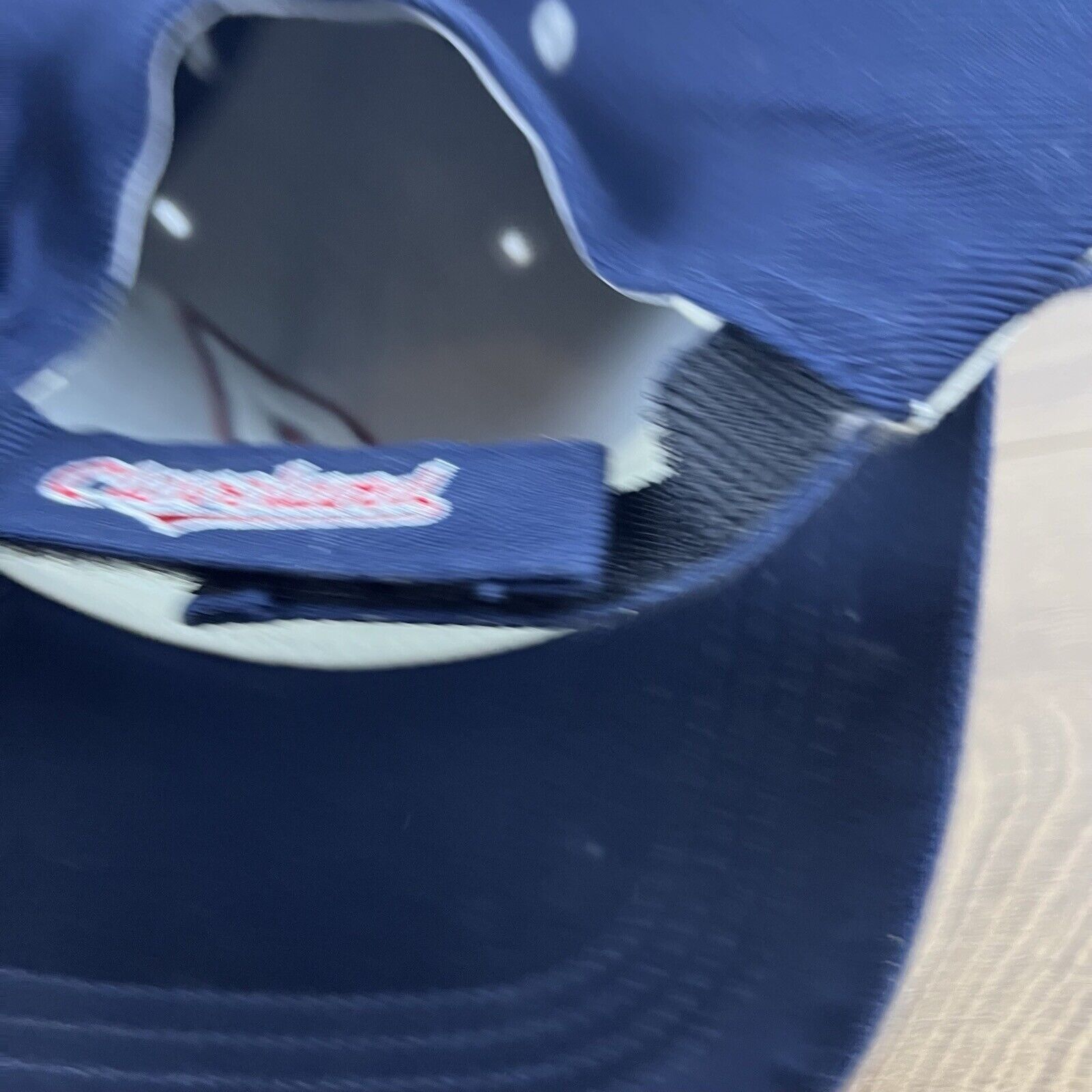 Other Cleveland Indians MLB Hat Indians Blue Adjustable Hat Blue A Size ONE SIZE - 12 Thumbnail
