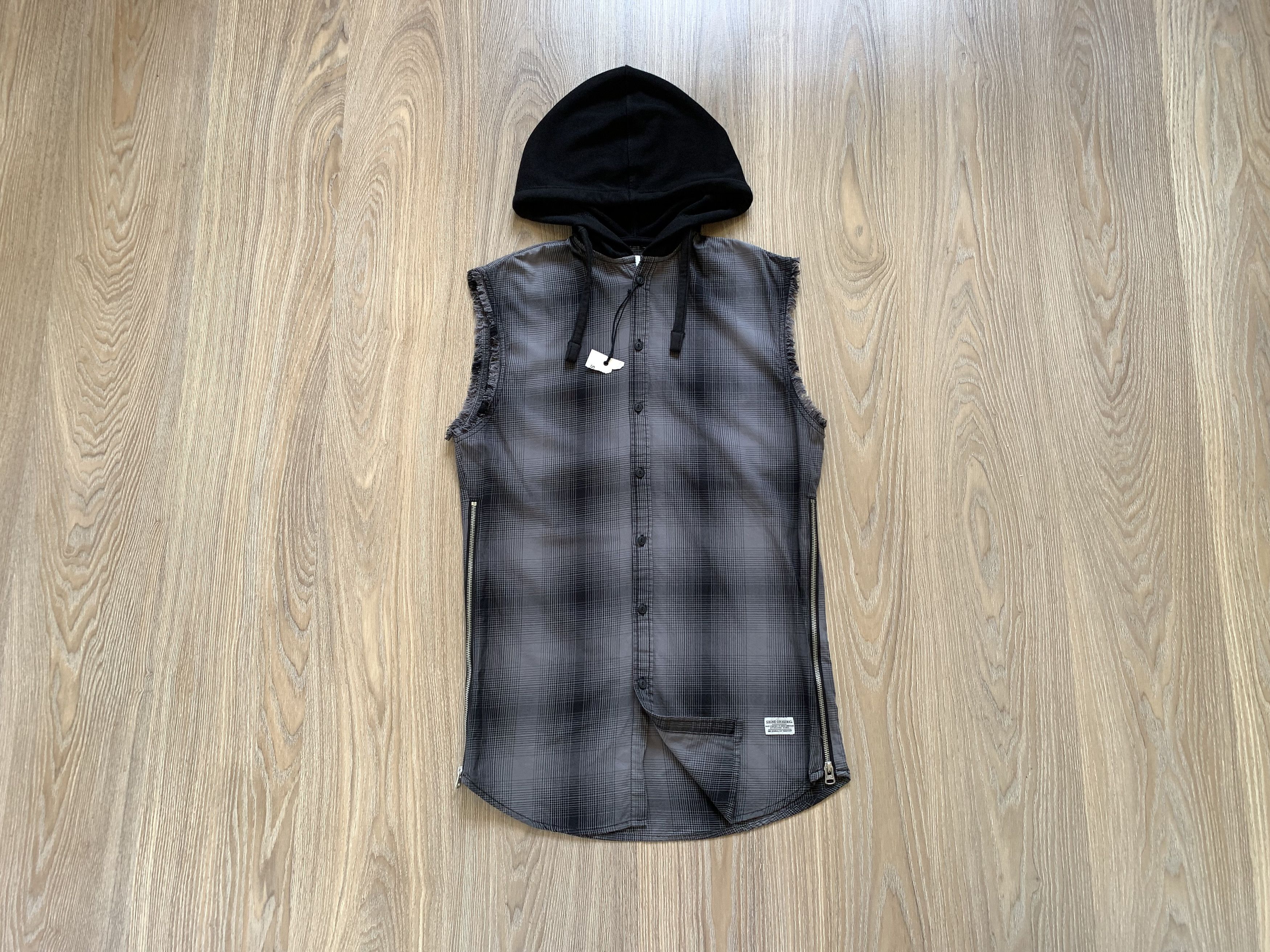 Japanese Brand × Shine Original Men’s Shine Original Hood Sleeveless Shirt Size US S / EU 44-46 / 1 - 10 Thumbnail