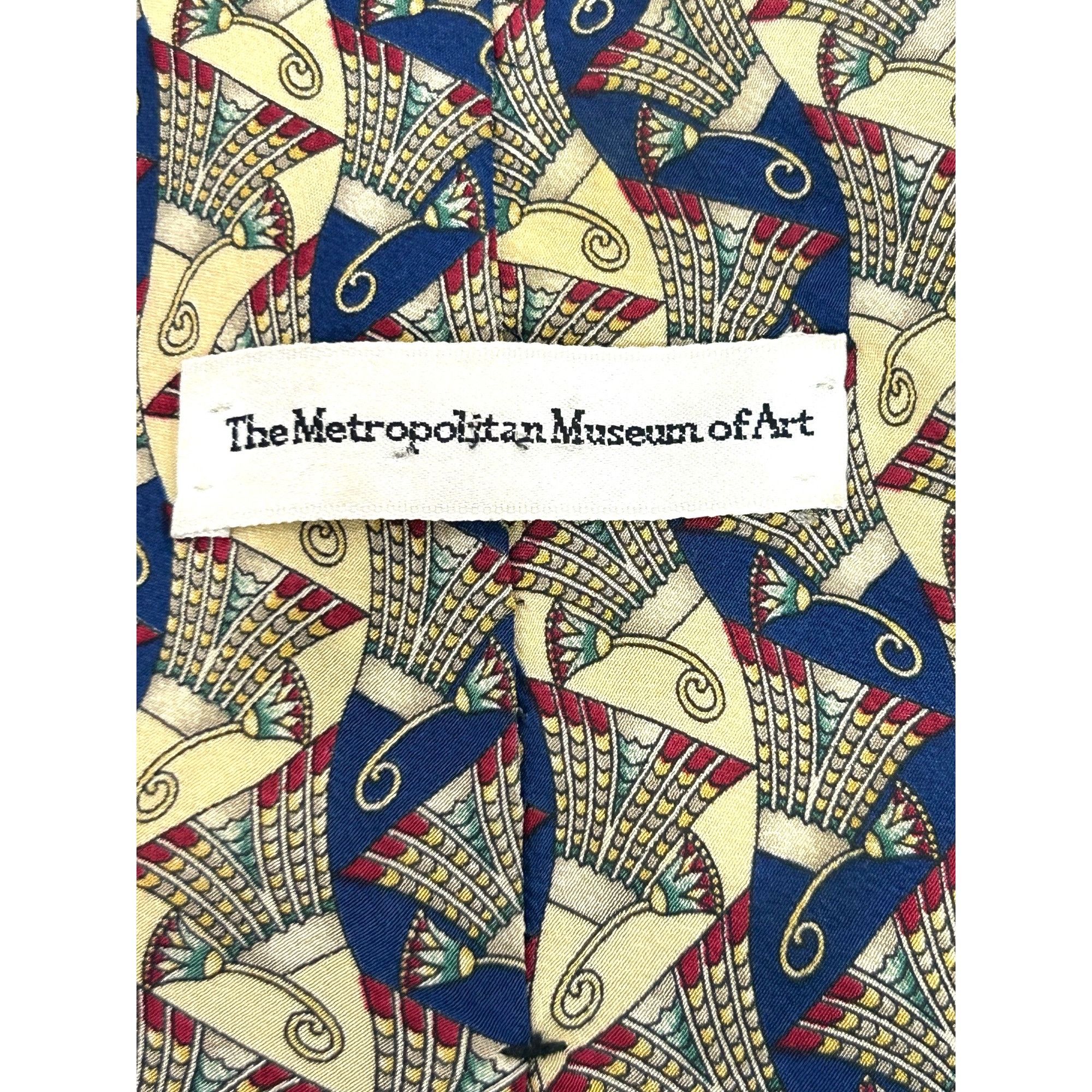 Other Metropolitan Museum Art Vtg 1990 silk Tie Masterworks Ancien Size ONE SIZE - 4 Thumbnail