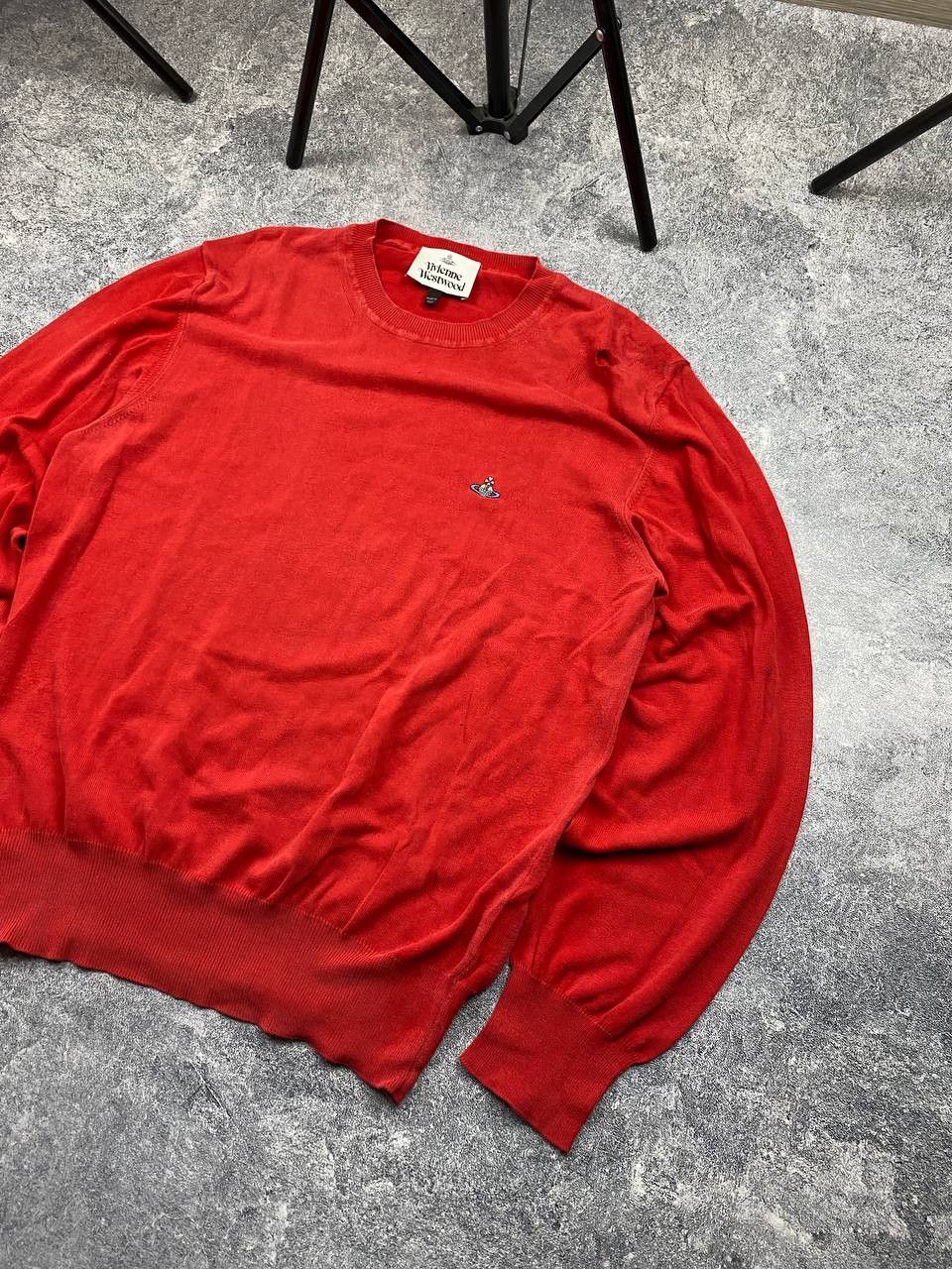 Vintage × Vivienne Westwood Vintage Vivienne Westwood Red Lebel Orbit Sweater Knitwear Size US XL / EU 56 / 4 - 3 Thumbnail