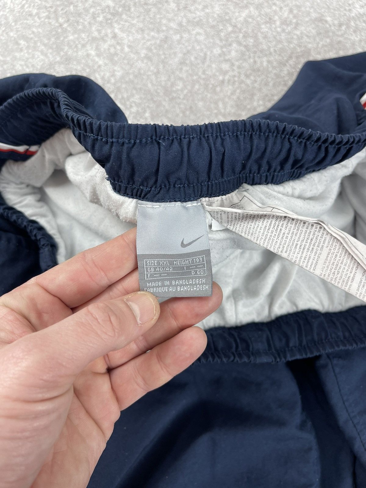 Nike × Vintage Vintage Nike Track Pants Swoosh Logo Y2k Style Size US 38 / EU 54 - 6 Thumbnail