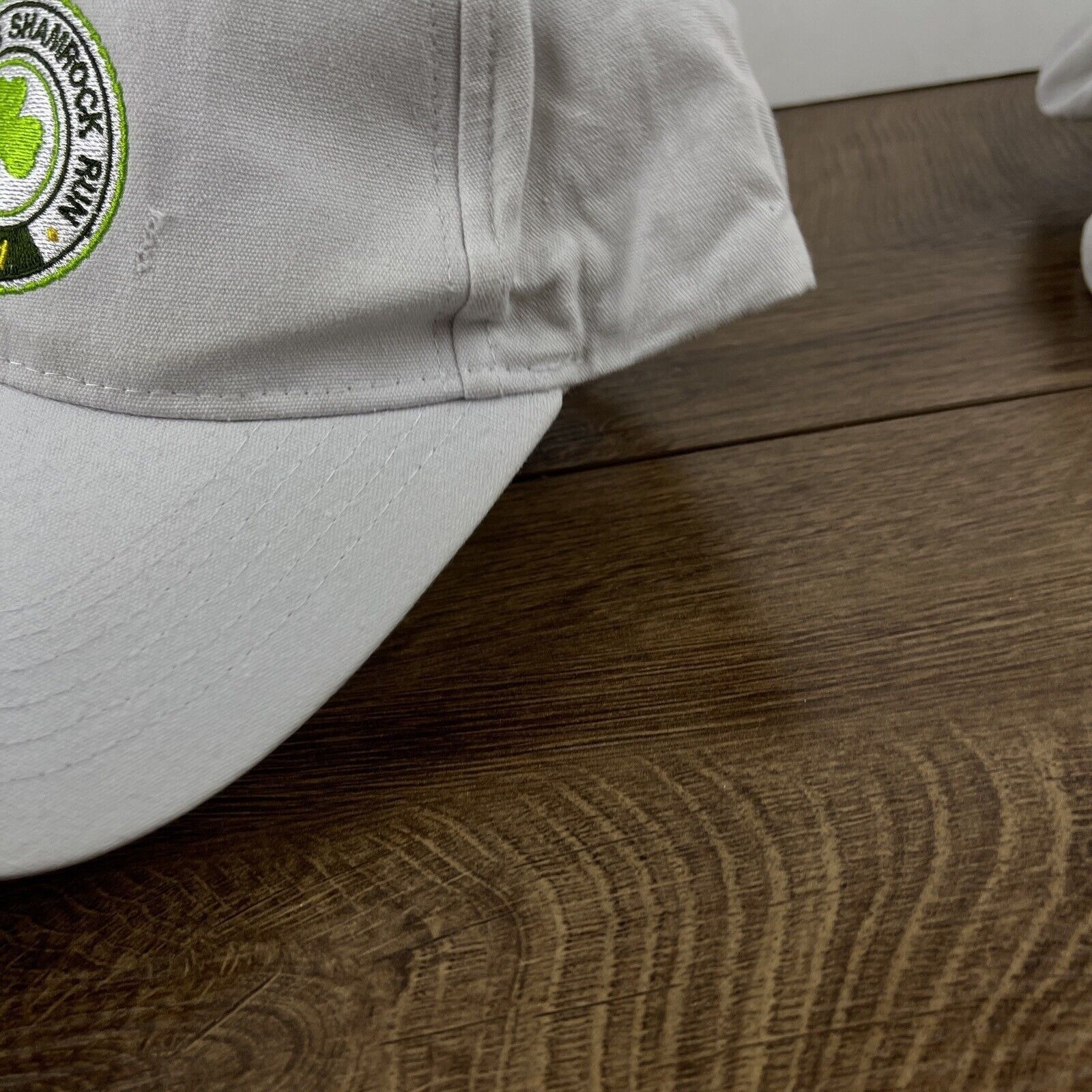 Other America's Shamrock Run Hat 2021 White Hat Adjustable White A Size ONE SIZE - 8 Thumbnail