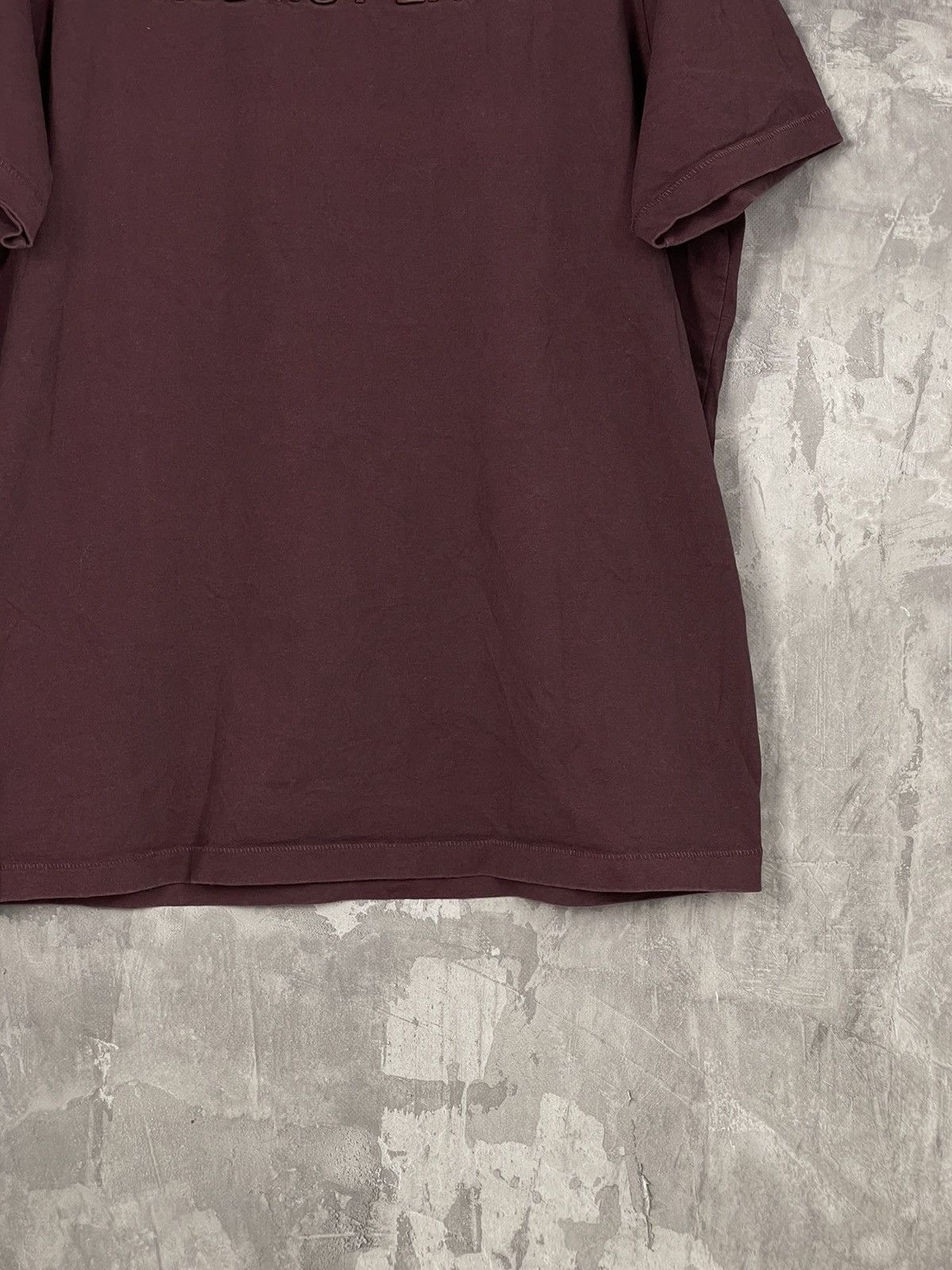 Helmut Lang Helmut Lang Big Logo Unisex Luxury T shirt Size US XXL / EU 58 / 5 - 6 Thumbnail
