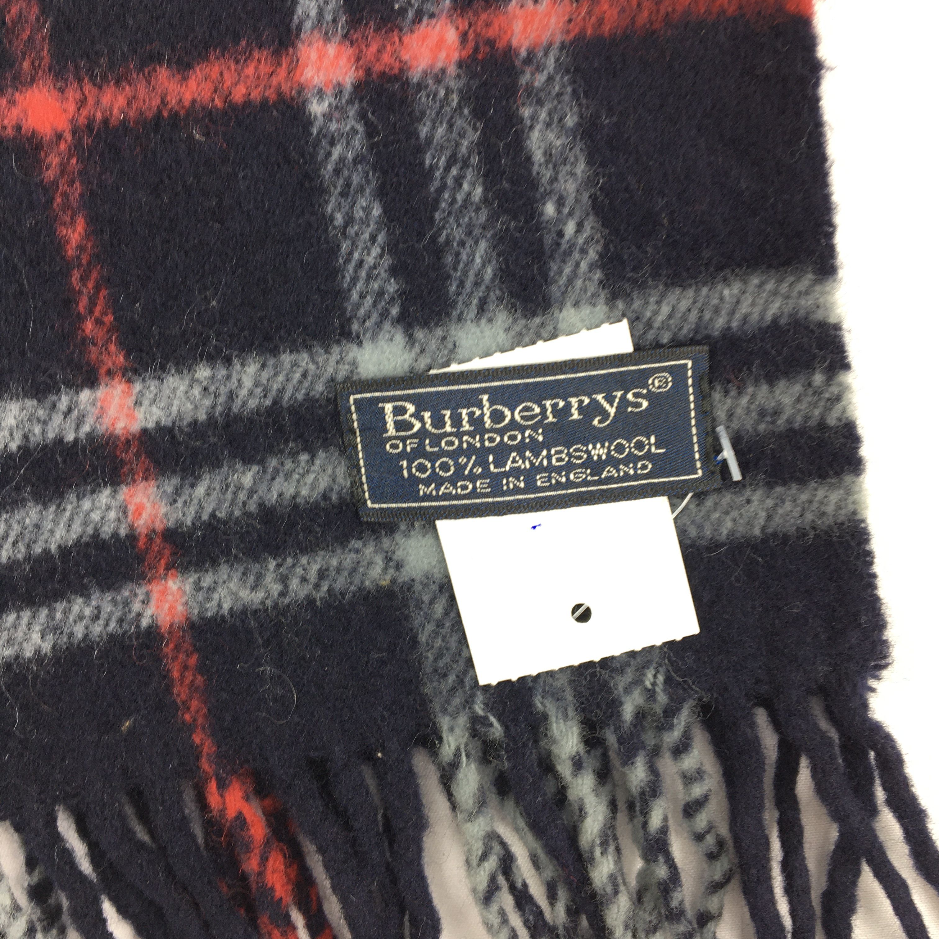 Burberry Vintage Burberry Scarf Muffler Wool Cashmere Scarves Size ONE SIZE - 4 Thumbnail
