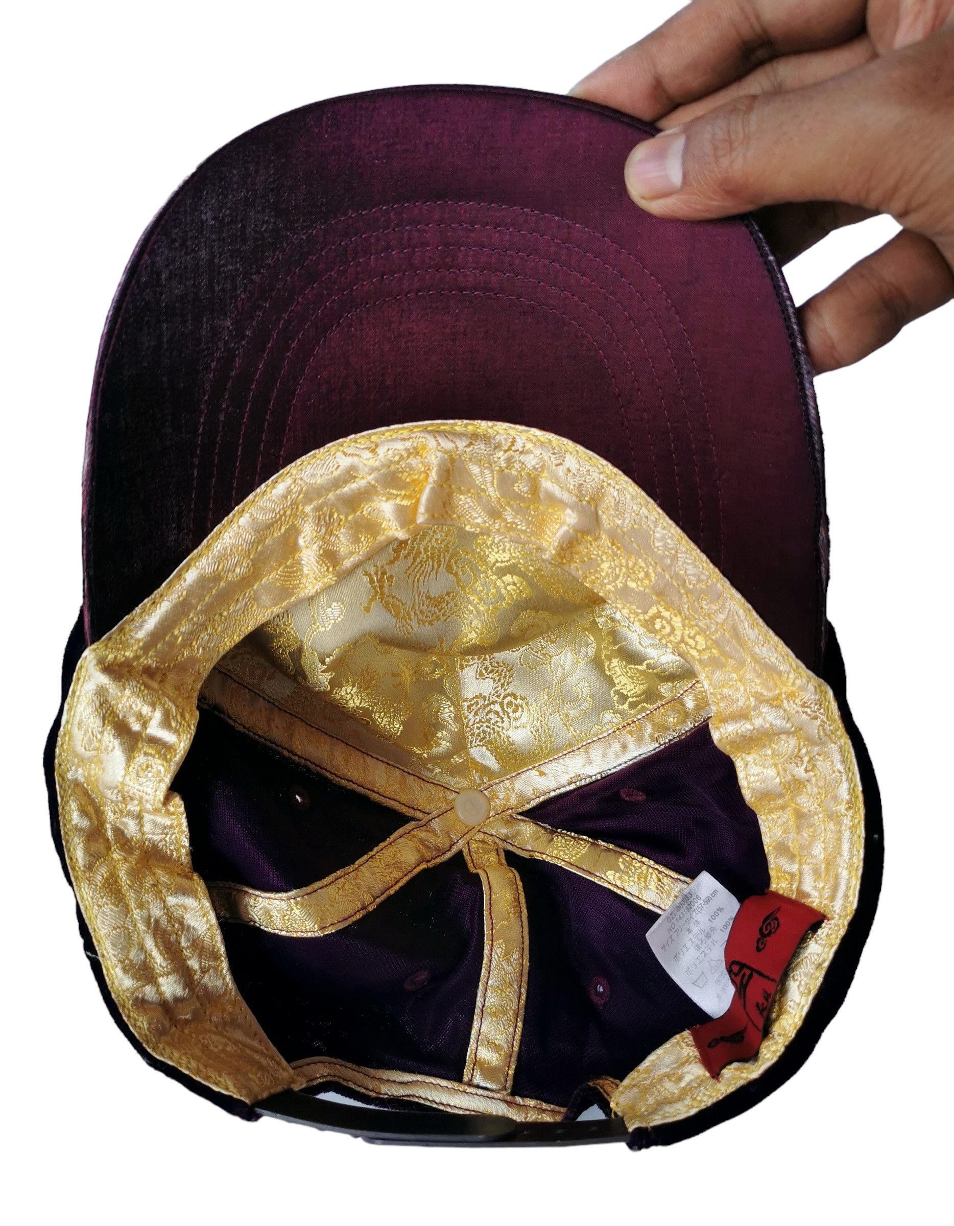 Japanese Brand Hayashi Style Dragon Embroidery Velvet Trucker Cap Size ONE SIZE - 9 Thumbnail
