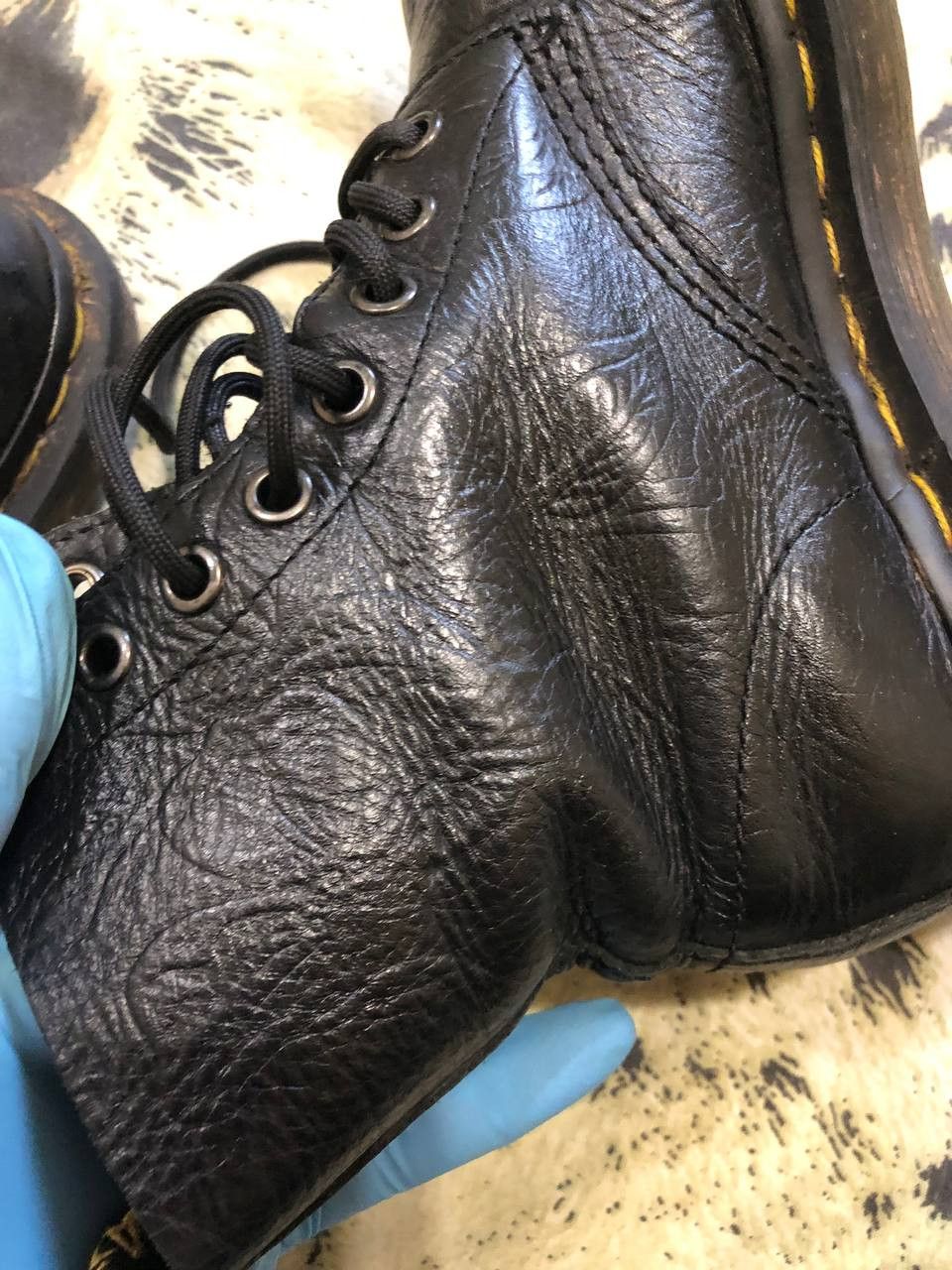 Dr. Martens Smooth Leather Combat Boots