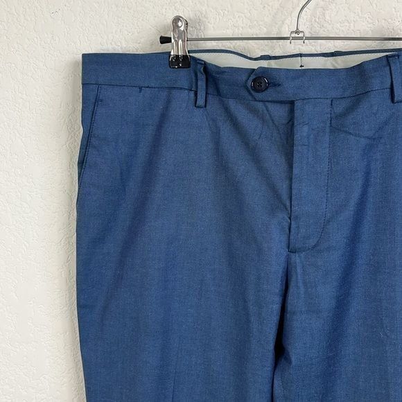 Etro ETRO Flat Front Slacks Trousers Cotton Stretch Size US 42 / EU 58 - 2 Thumbnail