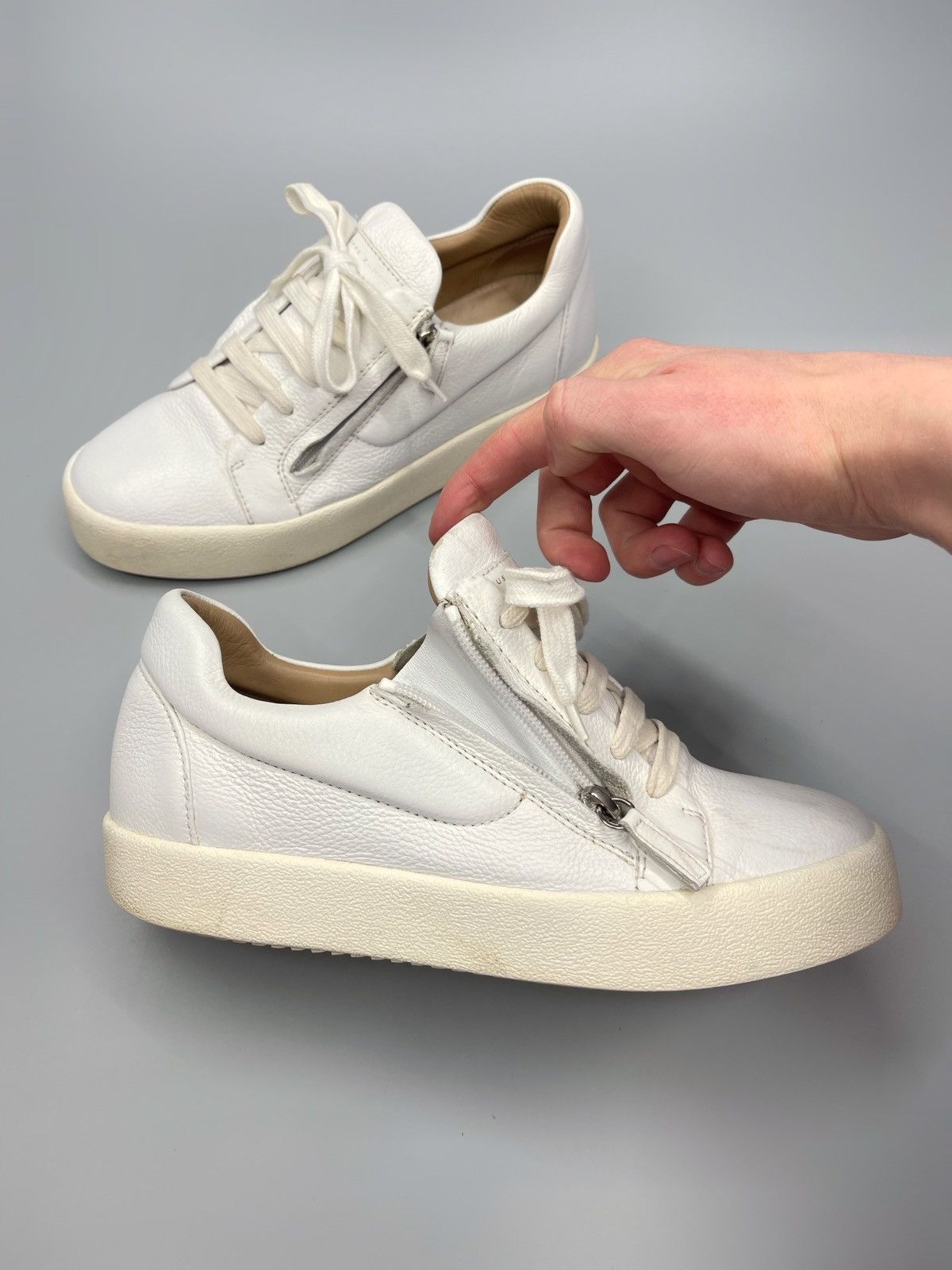 Giuseppe Zanotti Giuseppe Zanotti Sneakers Size US 7 / EU 40 - 13 Thumbnail