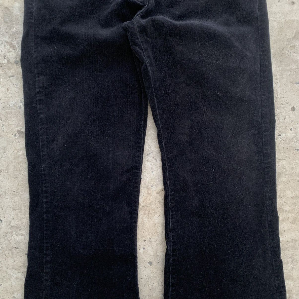 DOROTHEE SCHUMACHER Vintage Crazy Dorothy Perkins Women’s Flared Velvet Jeans Size 25" / US 0 / IT 36 - 4 Thumbnail