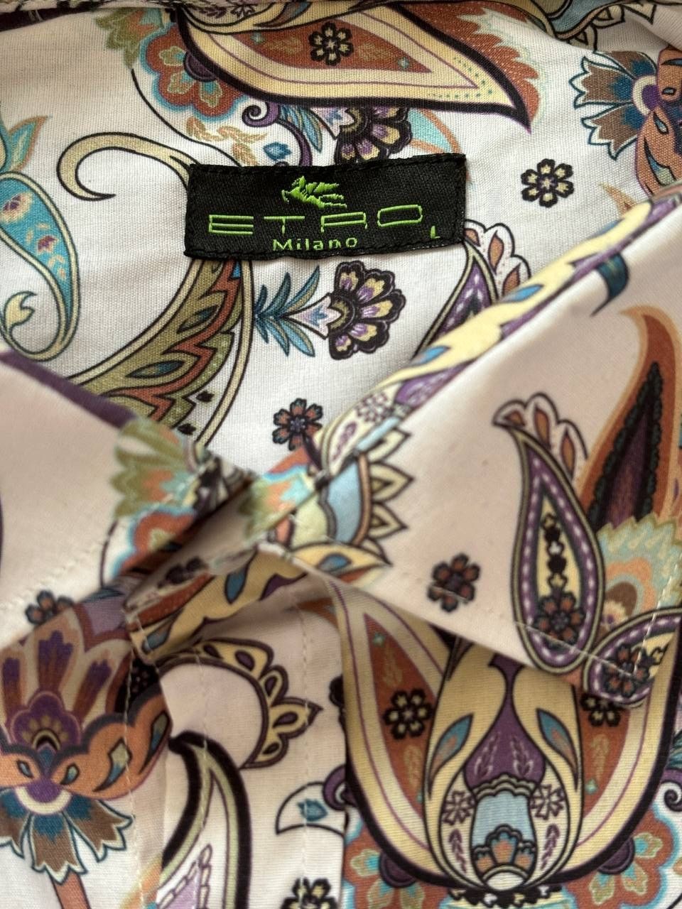 Etro Etro Paiseley Shirt L Size US L / EU 52-54 / 3 - 8 Thumbnail