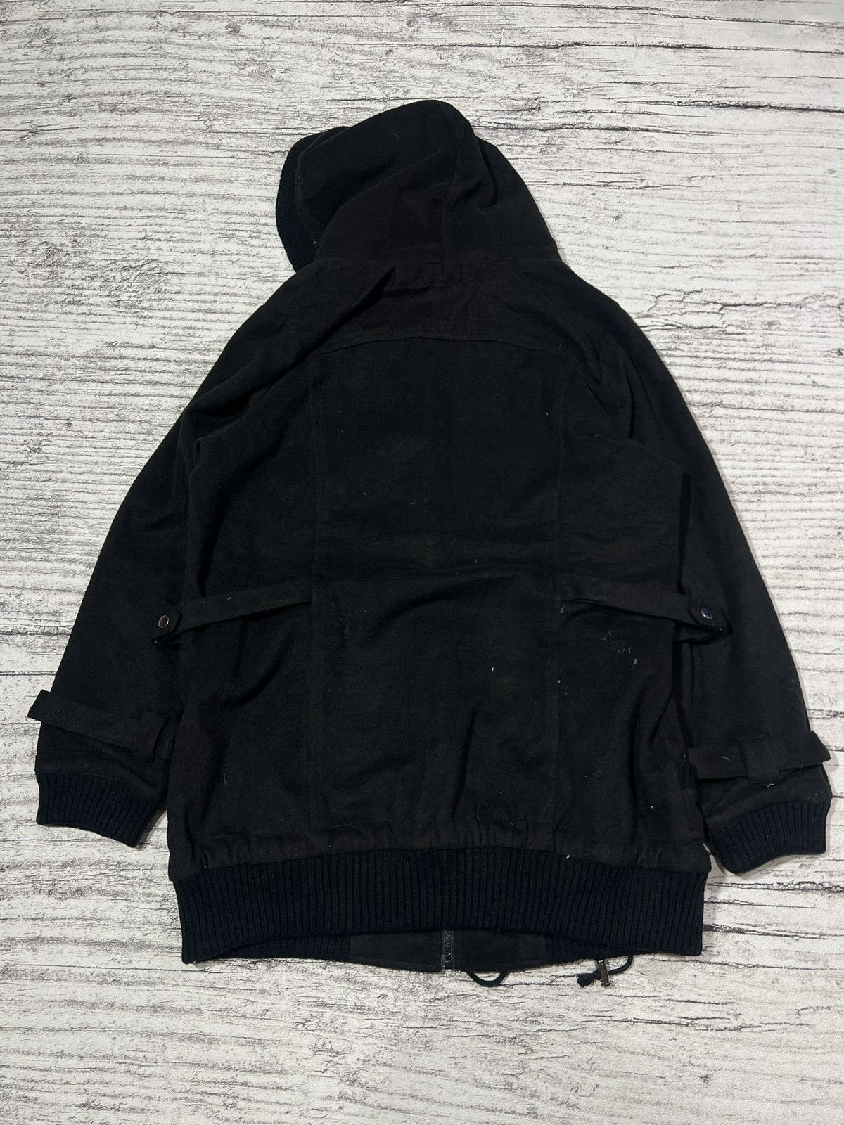 Yohji Yamamoto 2000s Japanese Hysteric 14th Kmrii Opium Wool Hodded y2k Lgb Size US L / EU 52-54 / 3 - 6 Thumbnail