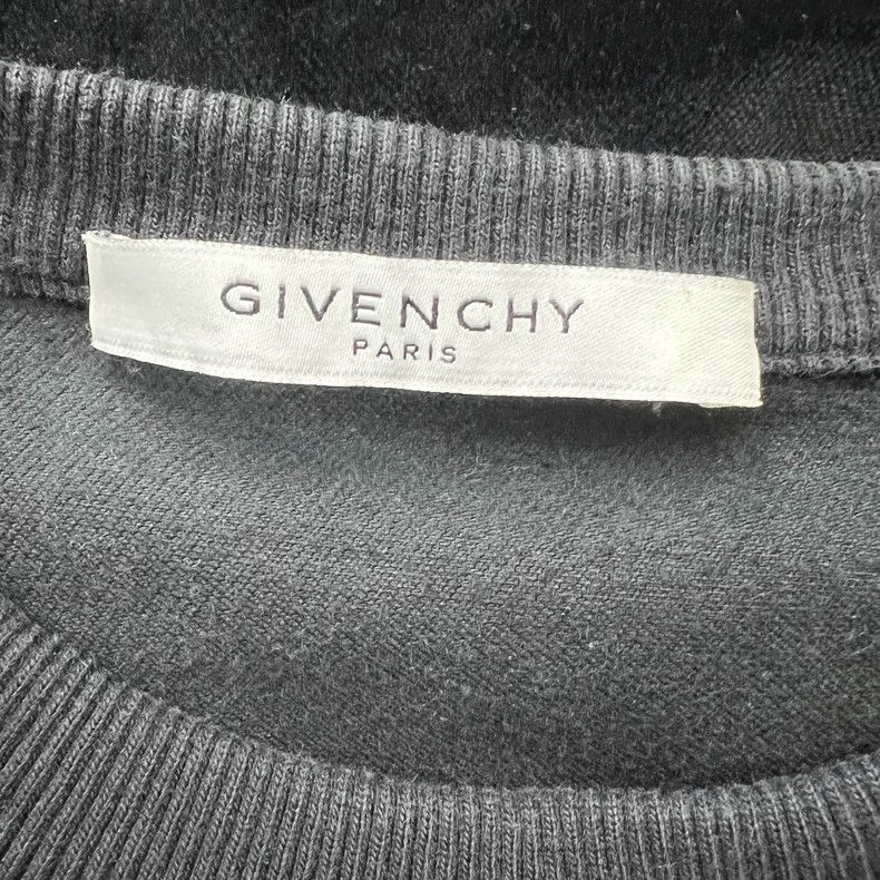 Givenchy Givenchy Eye Feather Letter Embroidered Suede Hoodie Size US M / EU 48-50 / 2 - 5 Thumbnail