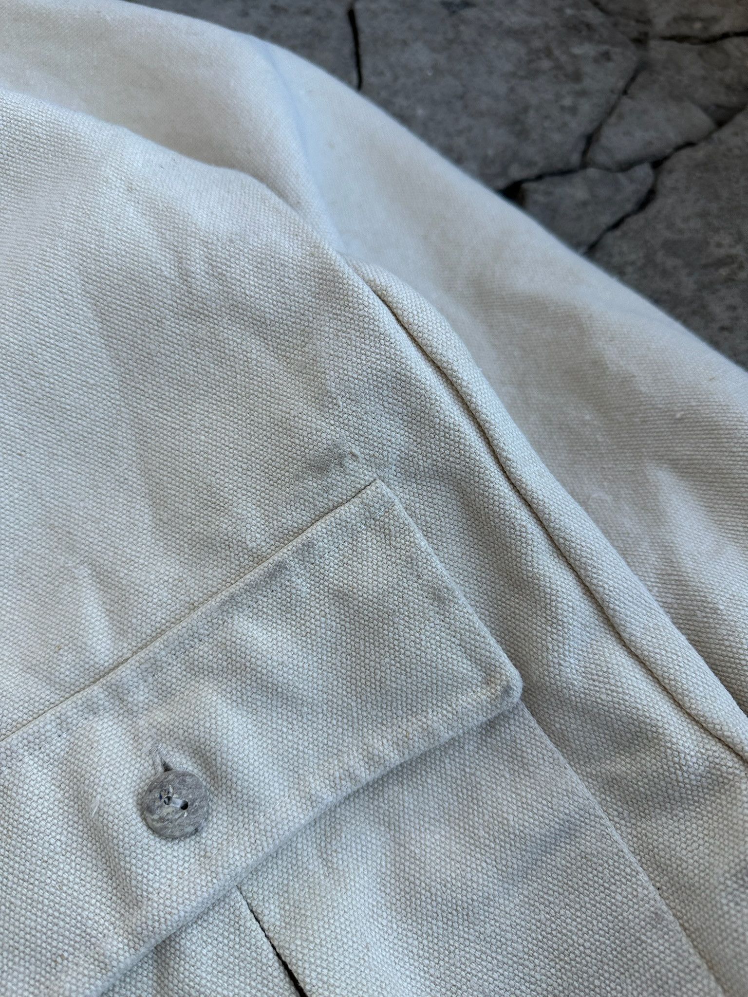 Vintage Vintage 90s Hemp Weed Logo work chore Jacket Size US M / EU 48-50 / 2 - 15 Thumbnail