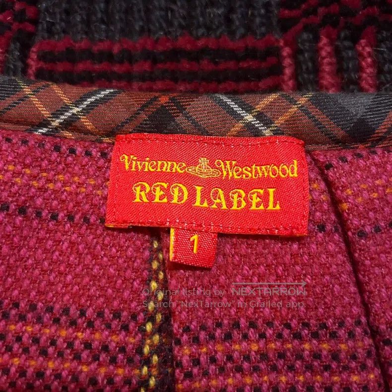 Vivienne Westwood Vivienne Westwood size S Plaid Belt Buckle Pleated Skirt Size 42" / US 20 - 6 Thumbnail