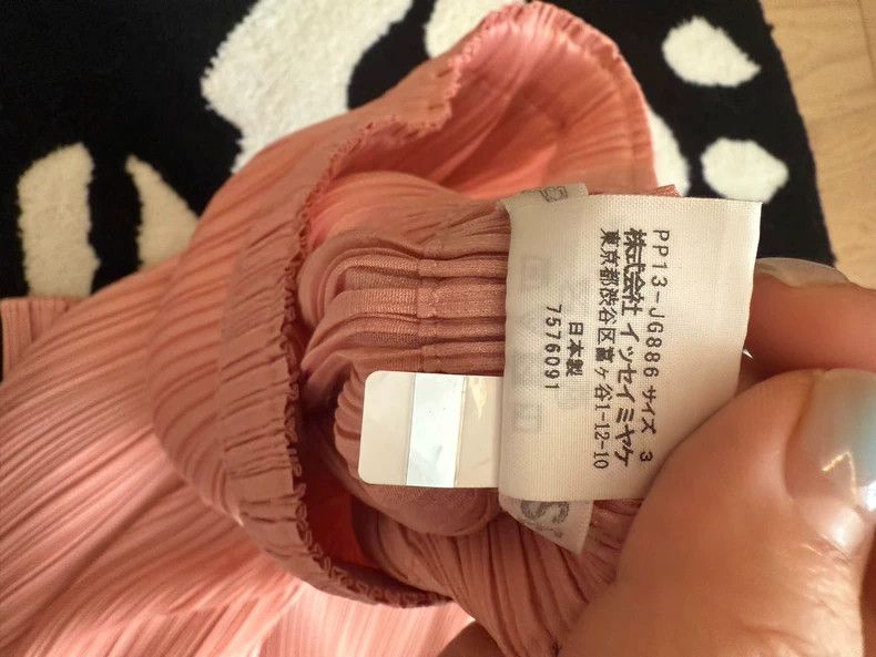 Issey Miyake issey miyake size:3 Pink pleated skirt Size 42" / US 20 - 4 Thumbnail