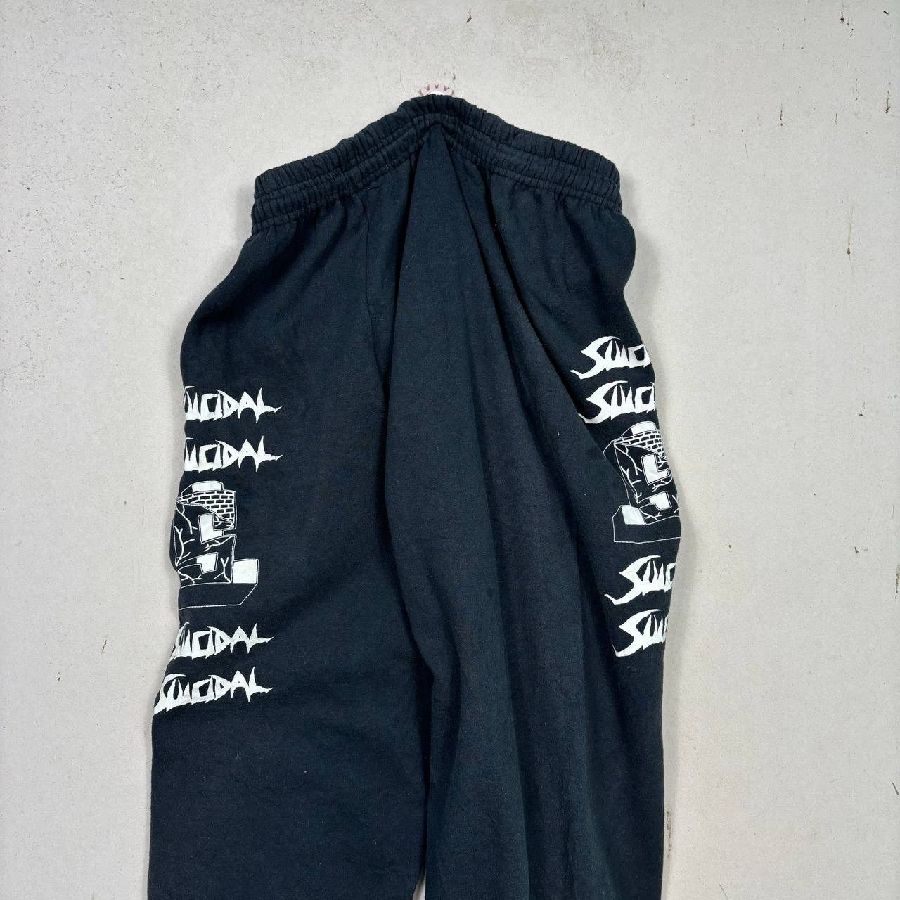 Vintage VTG Suicidal Tendencies Sweatpants Hanes Y2K Skate Punk M Size US 30 / EU 46 - 3 Thumbnail