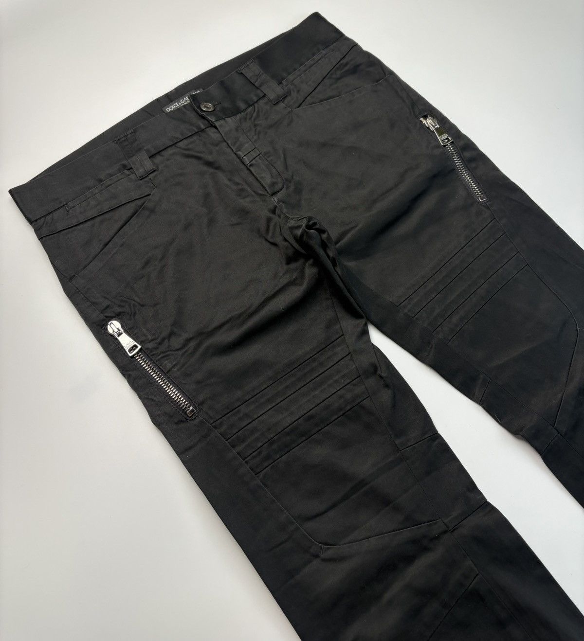 Dolce & Gabbana Multi Pocket Biker Moto Pant Size US 34 / EU 50 - 4 Thumbnail