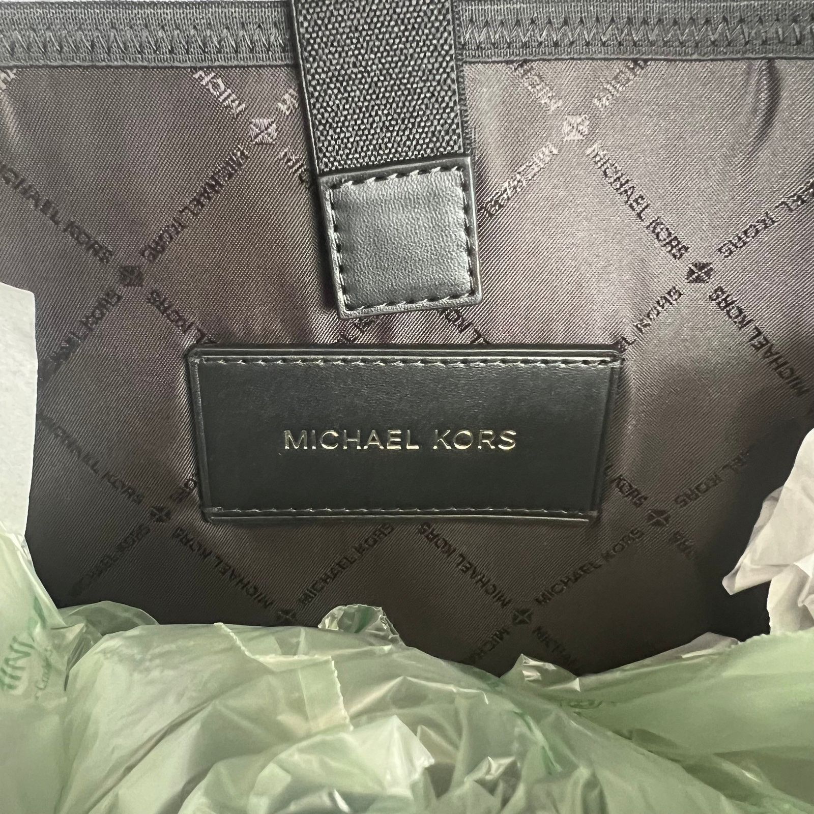 Michael Kors MICHAEL KORS Olive Cooper Commuter Backpack 11”X16”X6.5” Size ONE SIZE - 12 Thumbnail