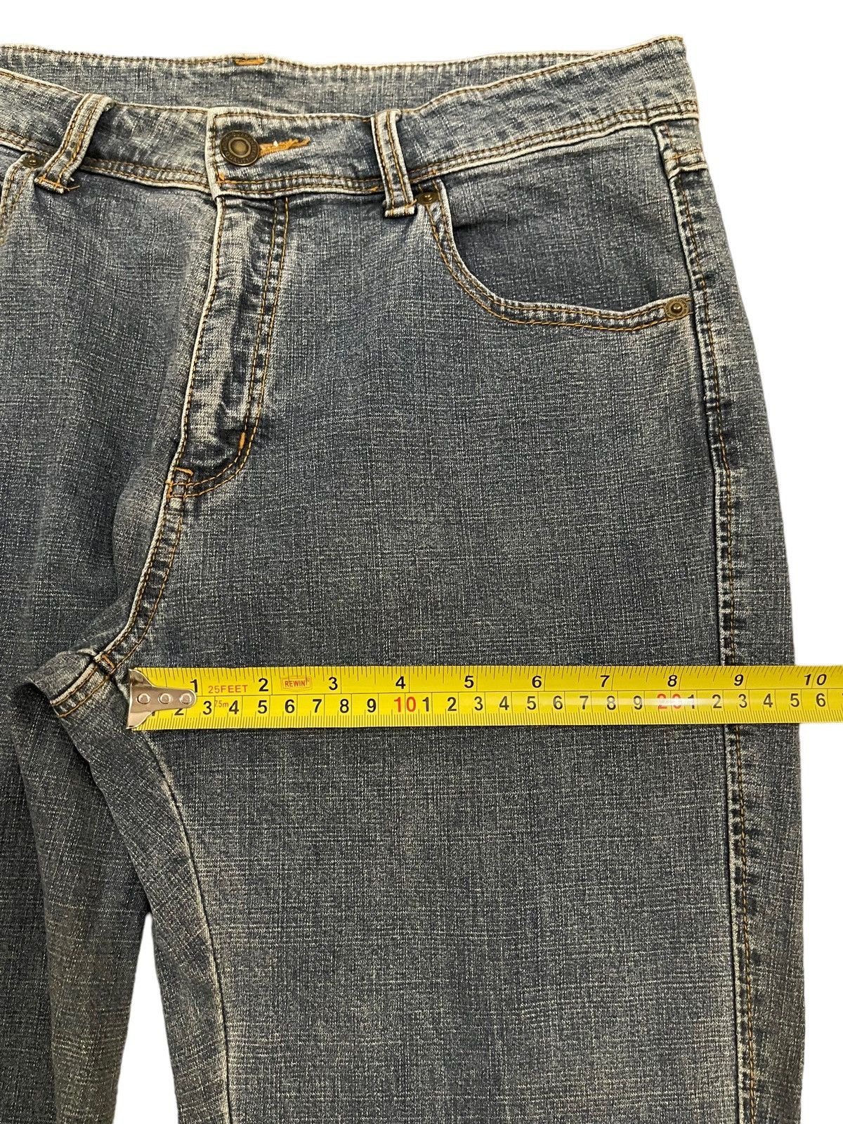 Hysteric Glamour Vintage Japanese Brand Blue Wash Style Bootcut Jeans Size US 31 - 12 Thumbnail