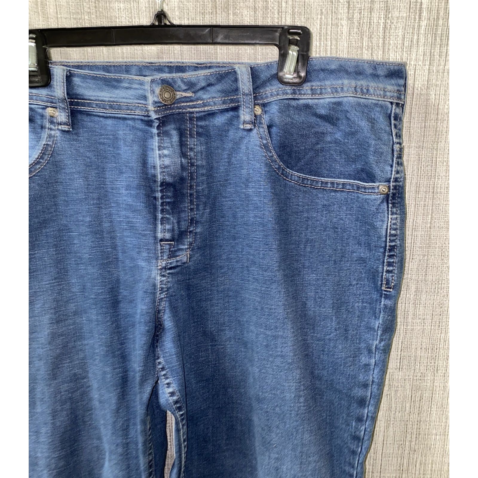 Buffalo David Bitton Buffalo David Bitton Jeans Mens Blue Straight Stretch Denim Size 38 X 30 Regular Inseam 29 Jeans Size US 38 / EU 54 - 2 Thumbnail