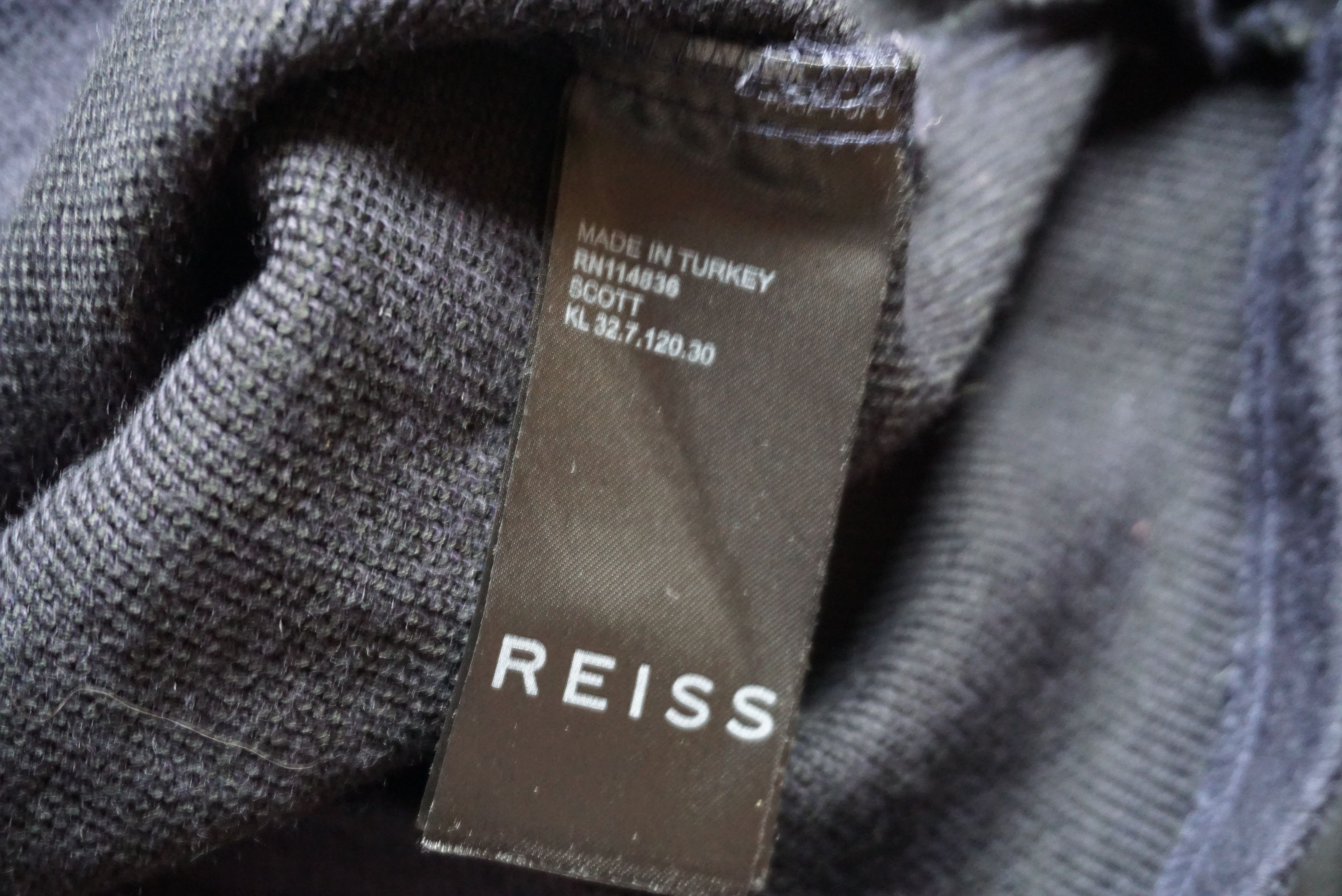 Other UK Reiss Scott shirt wool blend stretch slim fit casual top Size US M / EU 48-50 / 2 - 8 Thumbnail
