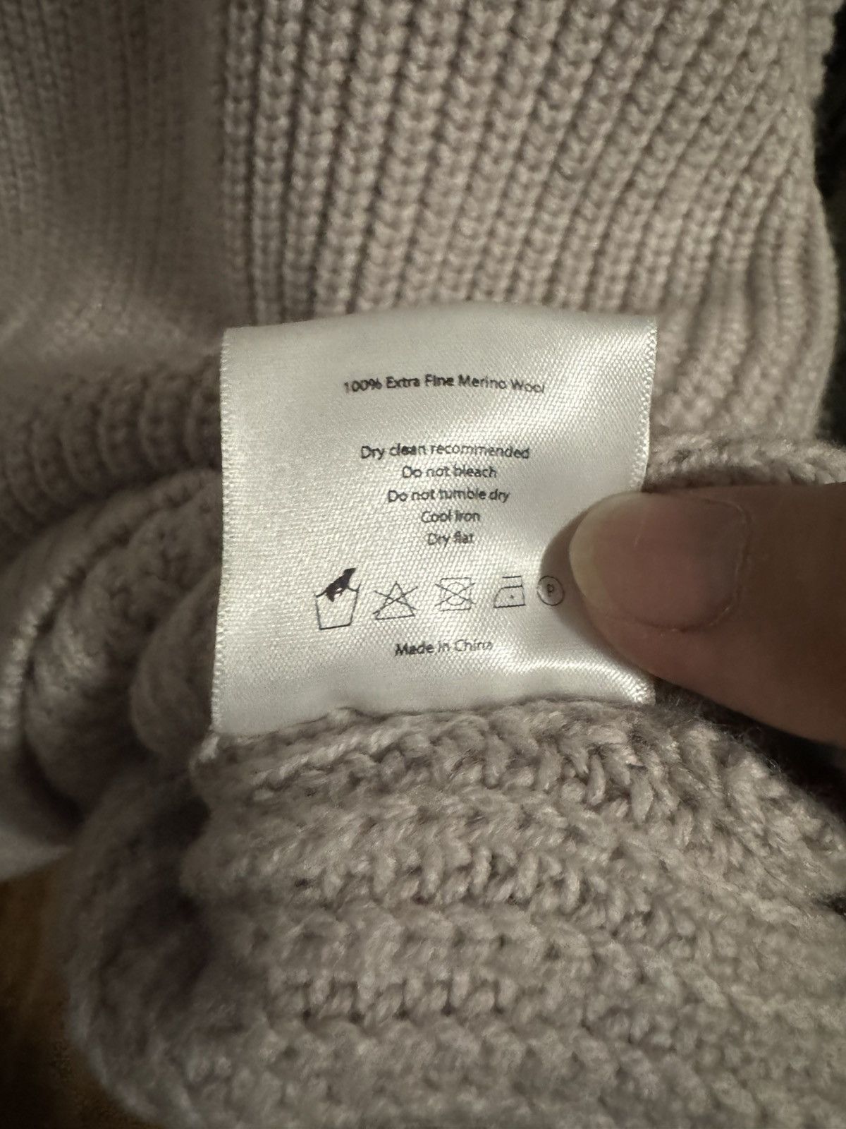 Sangiev Sangiev Fog Cropped Knit Sweater Size US M / EU 48-50 / 2 - 4 Thumbnail