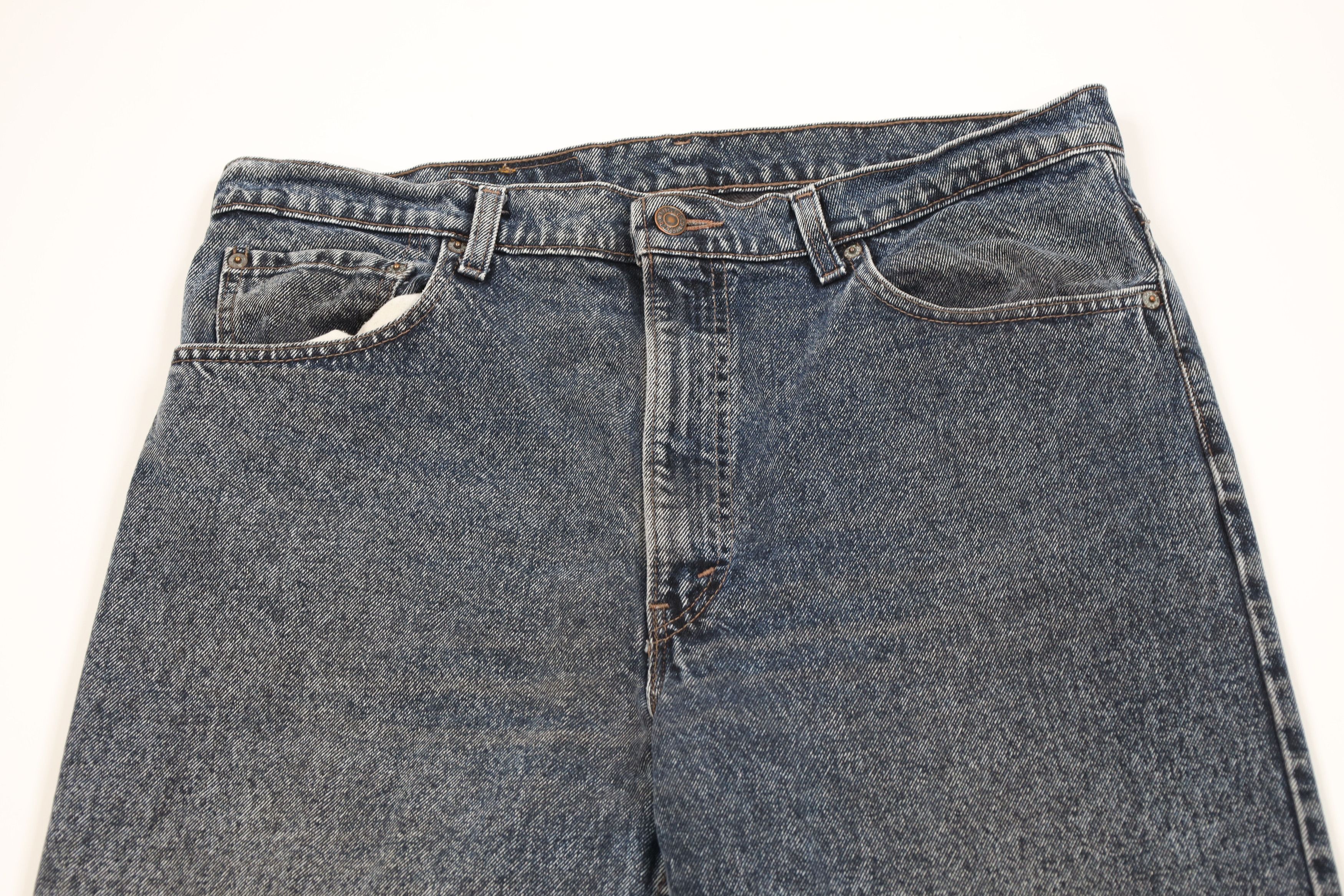 Levi's Vintage 80s 90s Levis 550xx Wash Relaxed Fit Denim Jeans USA Size US 38 / EU 54 - 2 Thumbnail
