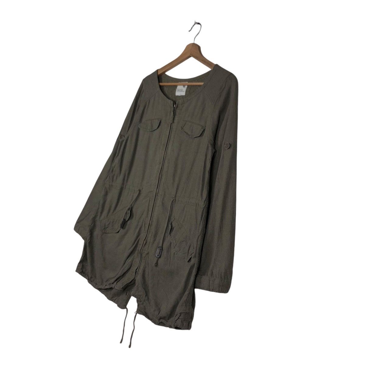 Japanese Brand Army Parka Jacket Design Earth Music & Ecology Issey Miyake Size US S / EU 44-46 / 1 - 3 Thumbnail