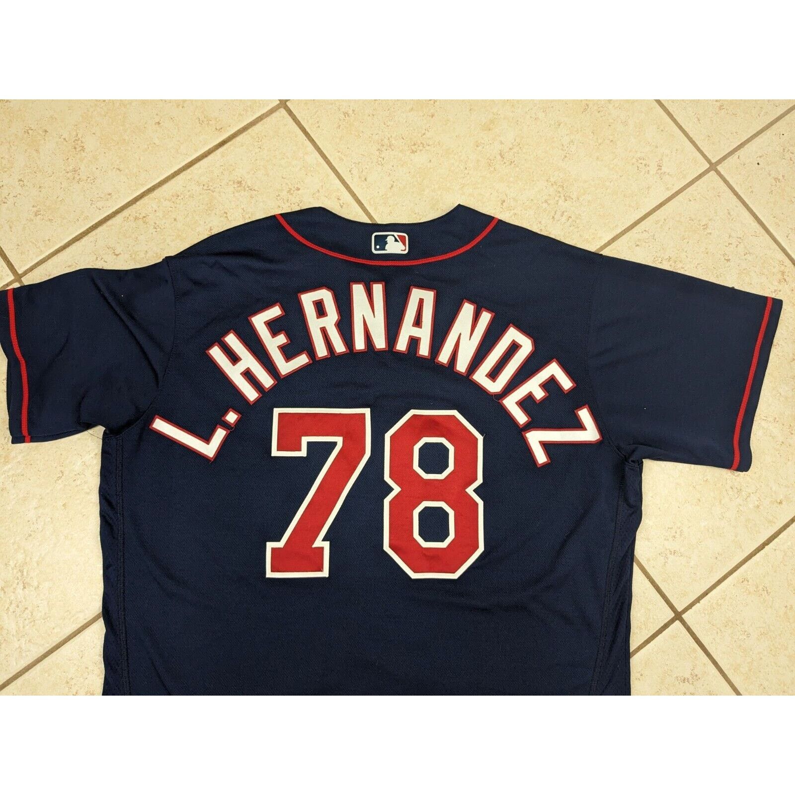 Majestic Minnesota Twins Stitched Jersey MLB Majestic Hernandez #78 Size US XXL / EU 58 / 5 - 7 Thumbnail