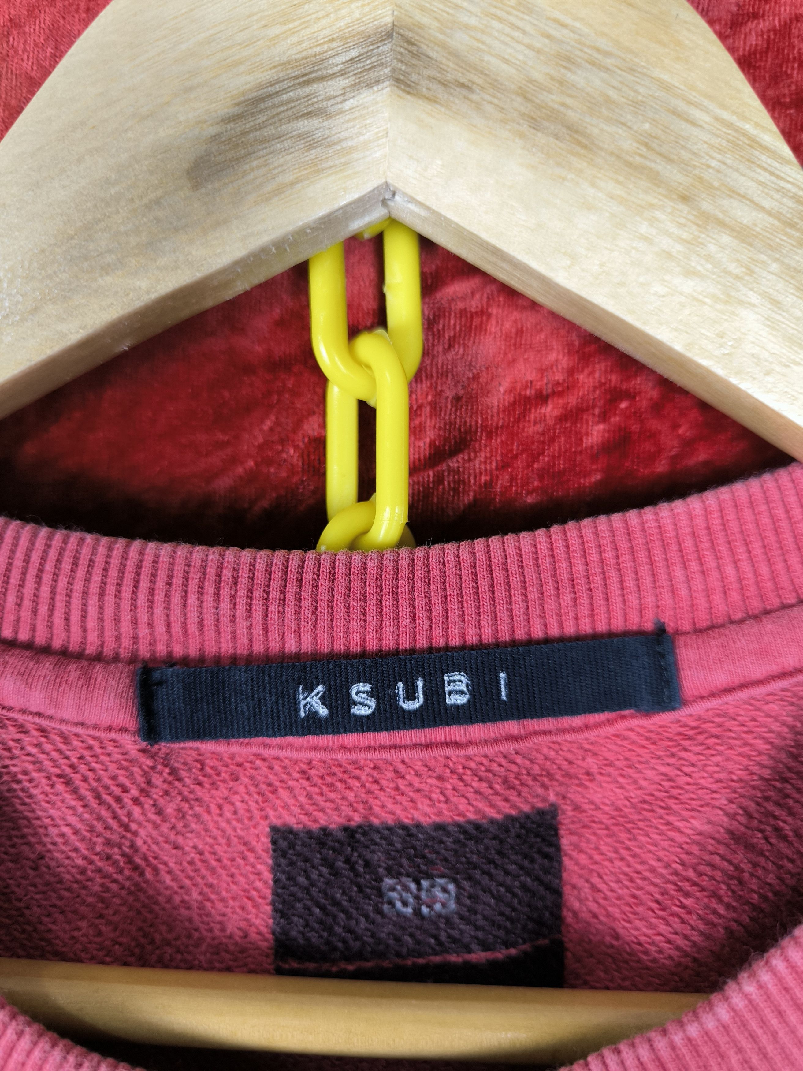 Ksubi 4 x 4 Biggie Crew Chili Sweatshirt Size US M / EU 48-50 / 2 - 6 Thumbnail