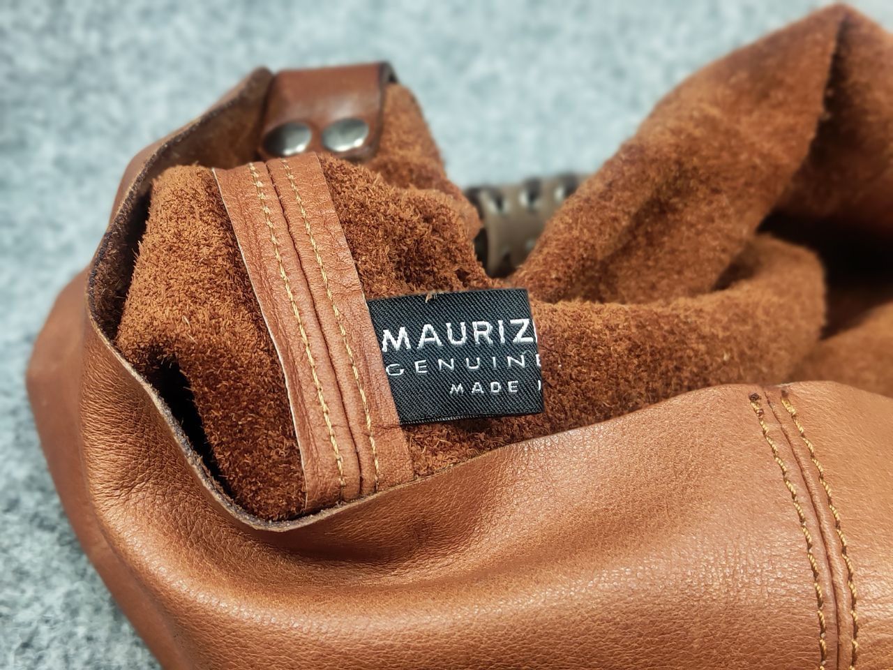 Genuine Leather Maurizio Taiuti Italy Design leather Shoulder Shopper bag Size ONE SIZE - 18 Thumbnail