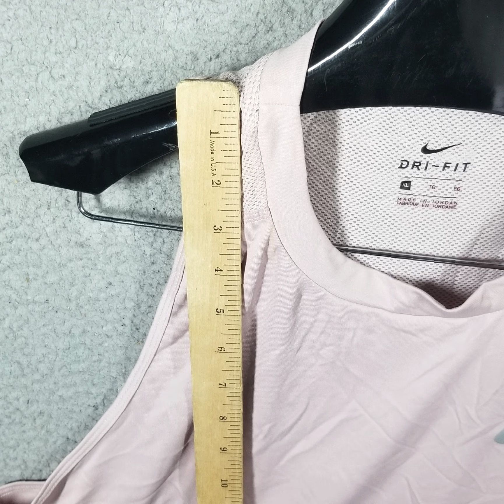 Nike NWT Nike Dry Miler Running Singlet Tanktop Rose Light Pink Women’s XL Size XL / US 12-14 / IT 48-50 - 4 Thumbnail