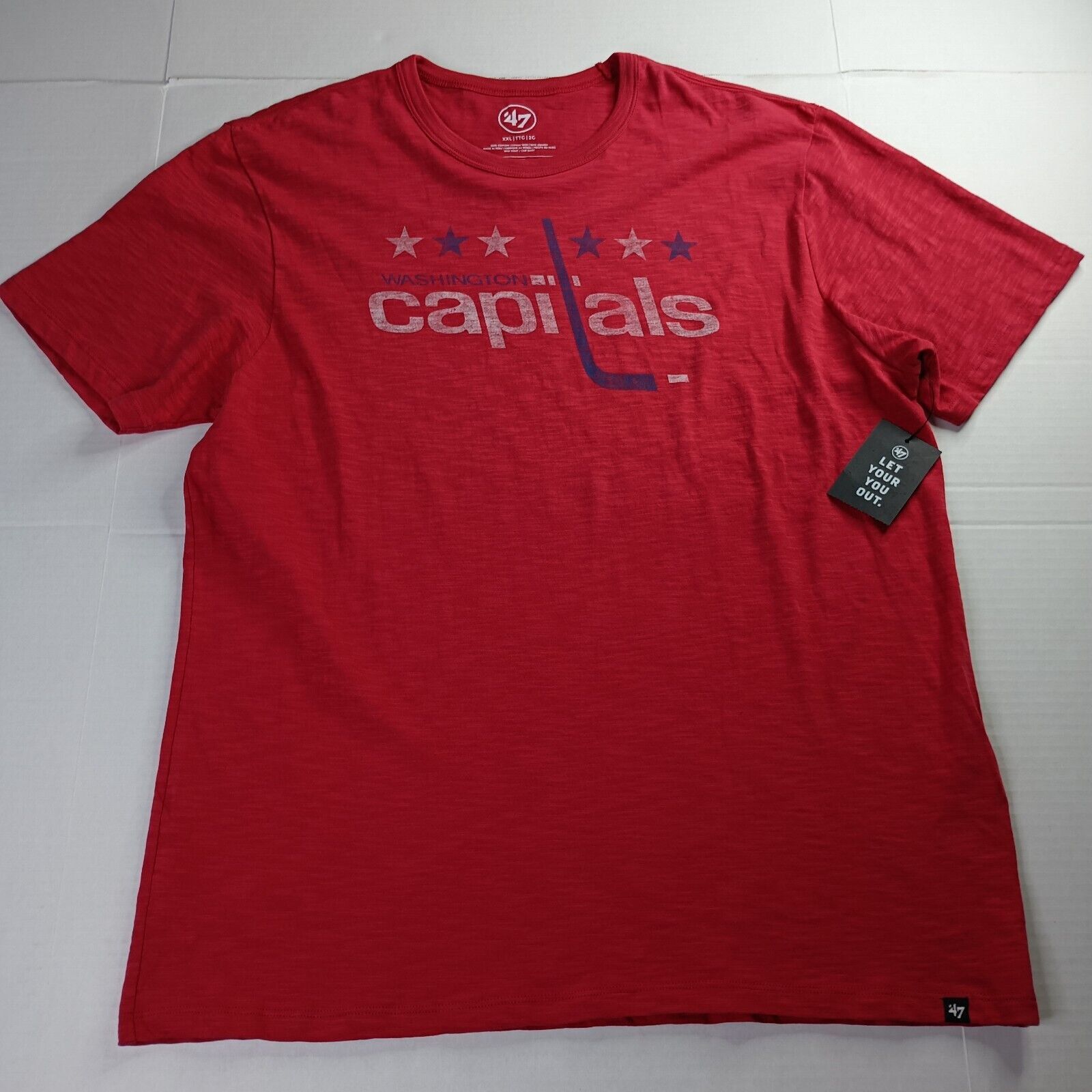 47 Brand Washington Capitals T-shirt Men's 2XL '47 Brand Rescue Red Size US XXL / EU 58 / 5 - 1 Thumbnail