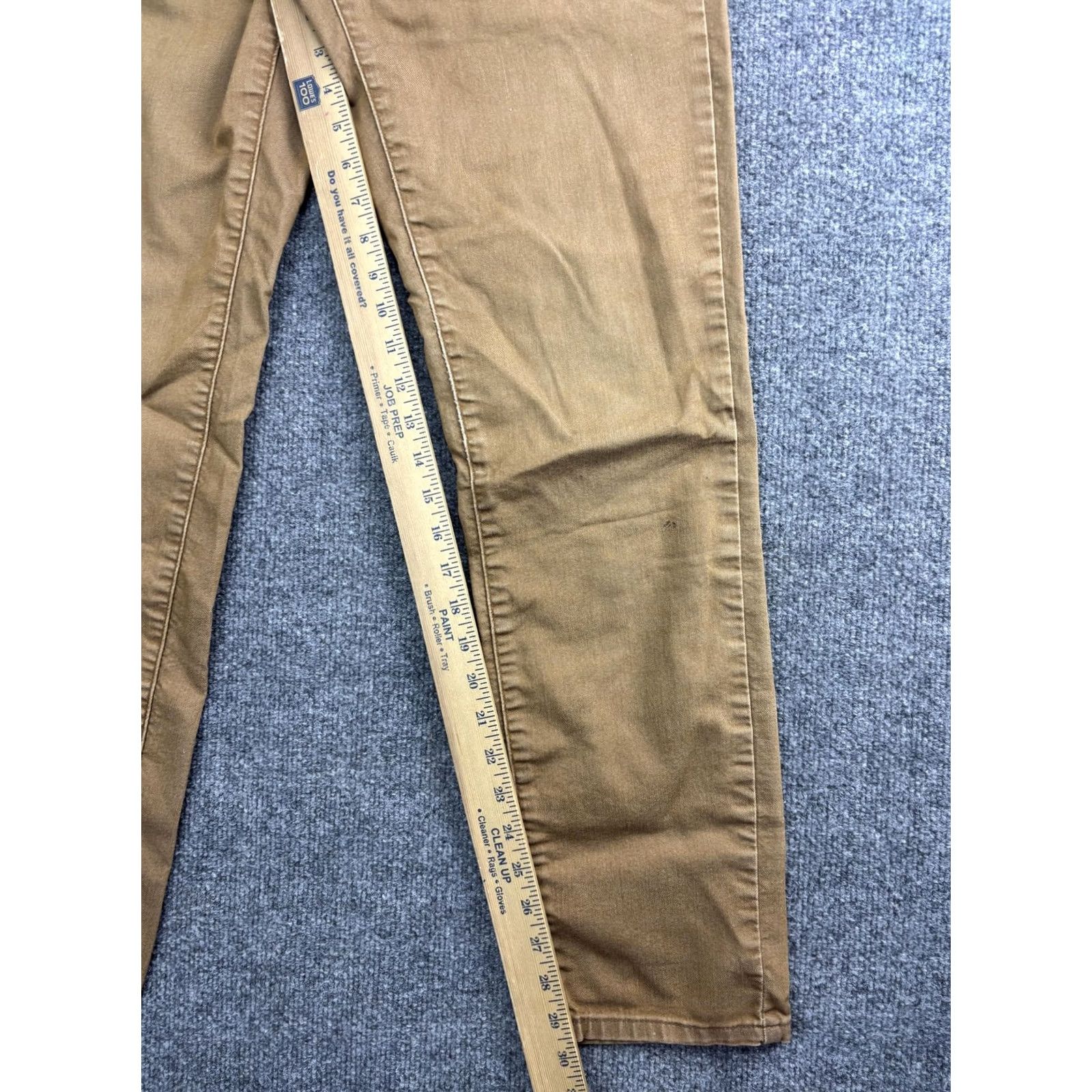 Prana prAna Pants Womens 6 Brown Organic Cotton Stretch Twill Skinny Chino Casual Size 28" / US 6 / IT 42 - 5 Thumbnail