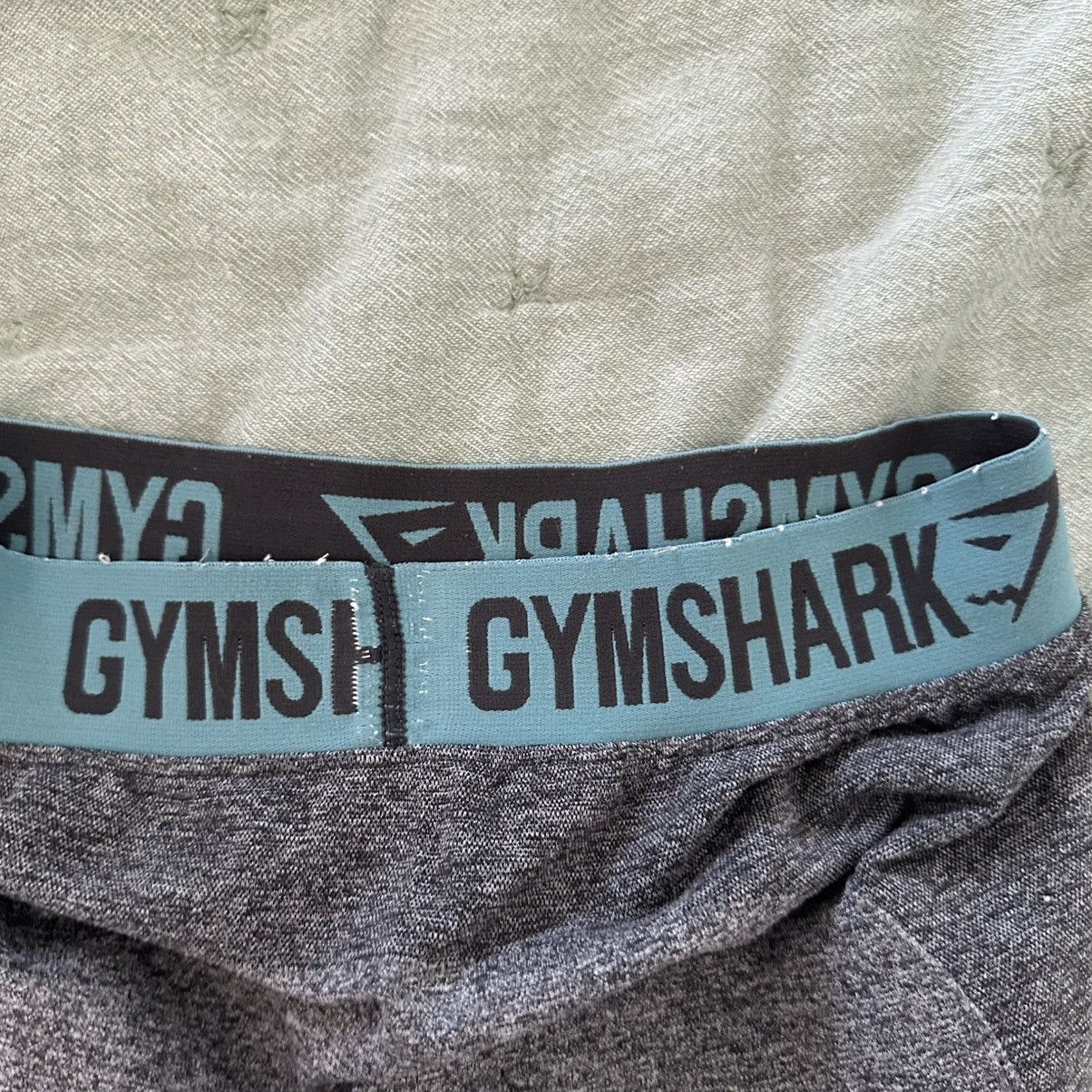 Gymshark Gymshark Women’s Gray & Teal Athletic Leggings Small Size 27" / US 4 / IT 40 - 4 Thumbnail