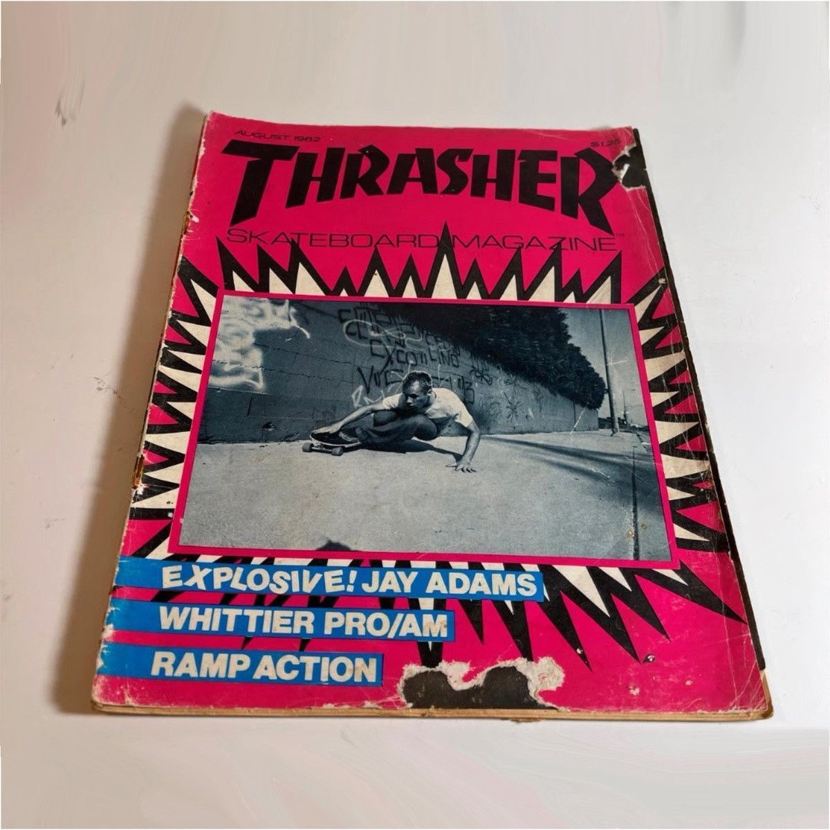 Zephyr Vintage Zephyr Skateboard " Jay Adams " August 1982 Poster T Size US L / EU 52-54 / 3 - 10 Thumbnail