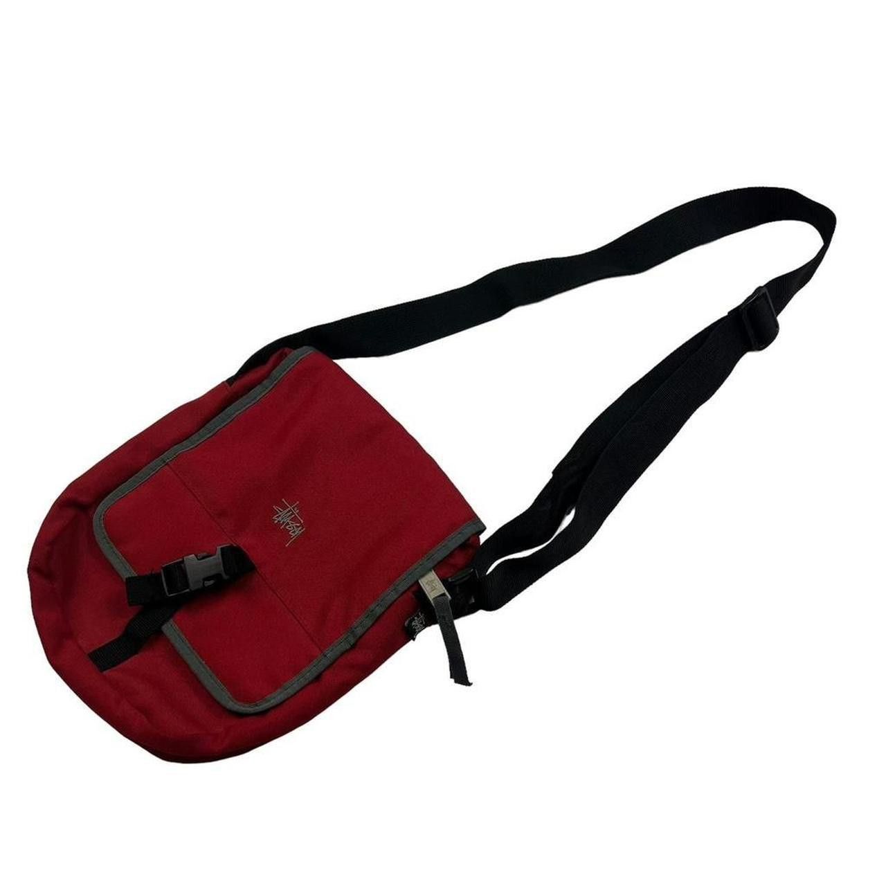 Stussy Vintage 90s Stussy Side Messenger Bag Red Size ONE SIZE - 3 Thumbnail