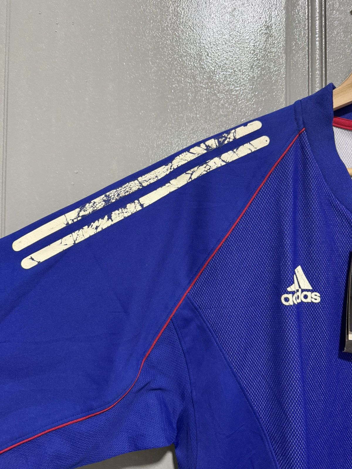 Adidas Vintage Adidas Japan 2002 World Cup Home Football Jersey NOS Size US L / EU 52-54 / 3 - 4 Thumbnail