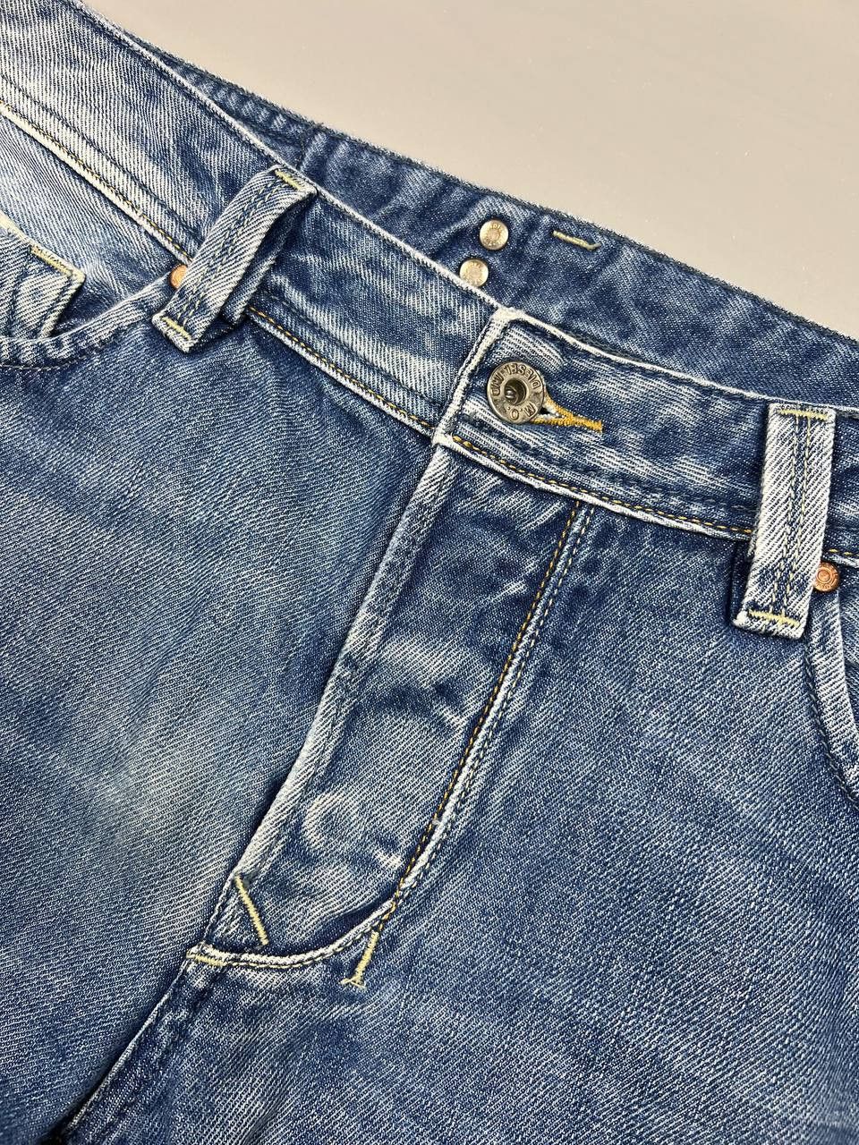 Diesel Vintage Diesel Jeans Distressed Faded Flared Wide Baggy Y2K Size US 34 / EU 50 - 6 Thumbnail