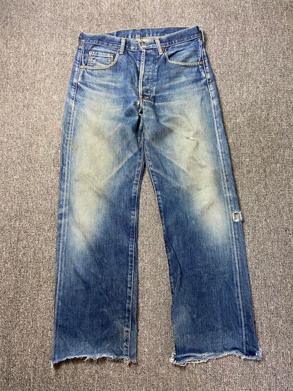 Levi's Levis Strauss Co. 503B Distressed Jeans (197) Size US 32 / EU 48 - 1 Thumbnail