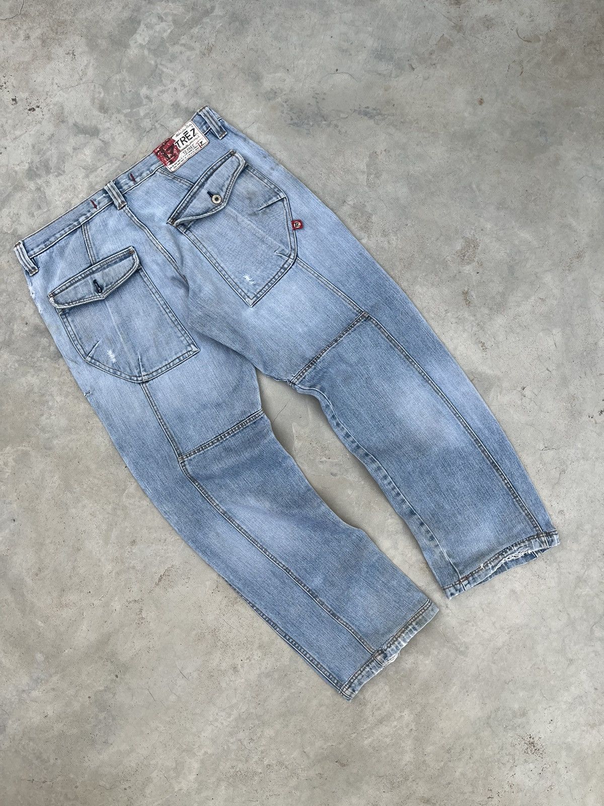 Levi's Vintage Clothing × Vintage SUPER RARE VINTAGE TREZ JEANS Size US 34 / EU 50 - 8 Thumbnail