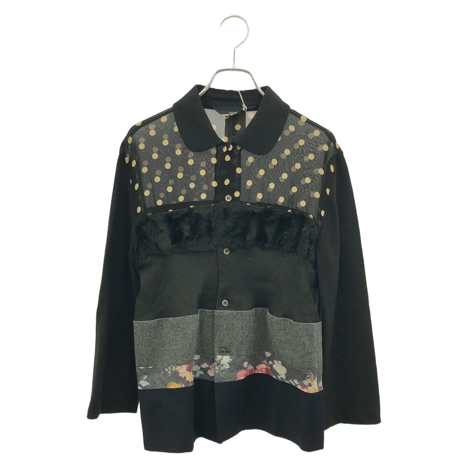 Comme des Garcons Comme Des Garcons Shirt Cardigan Wool Black Size ONE SIZE - 1 Thumbnail