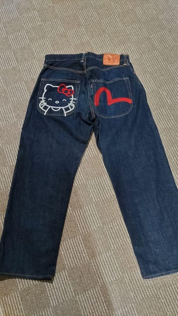 激レア】EVISU エヴィス エビス ハローキティ キティーちゃん