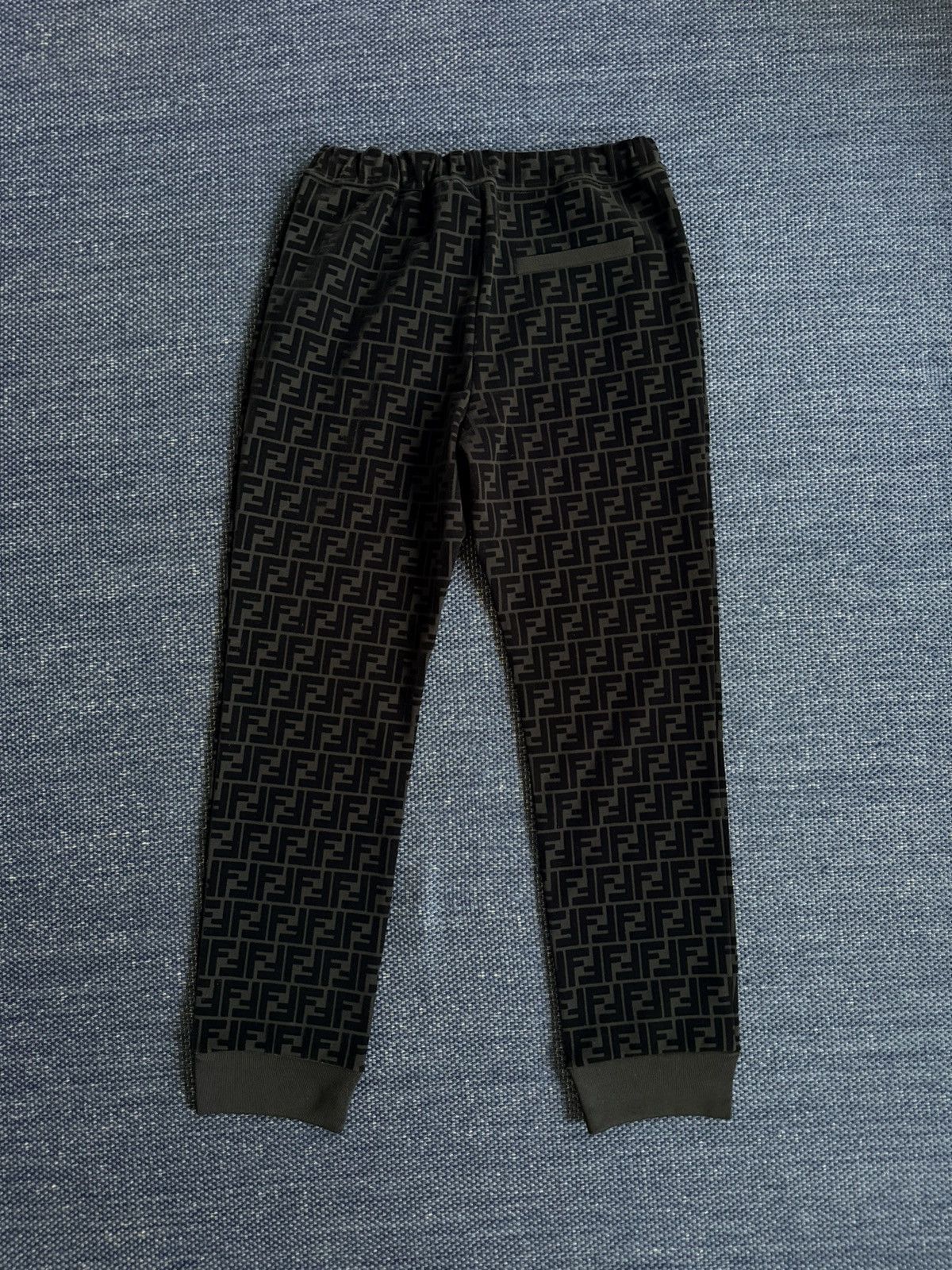 Fendi FW21 Black Monogram Zucca Pants Size US 31 - 7 Thumbnail