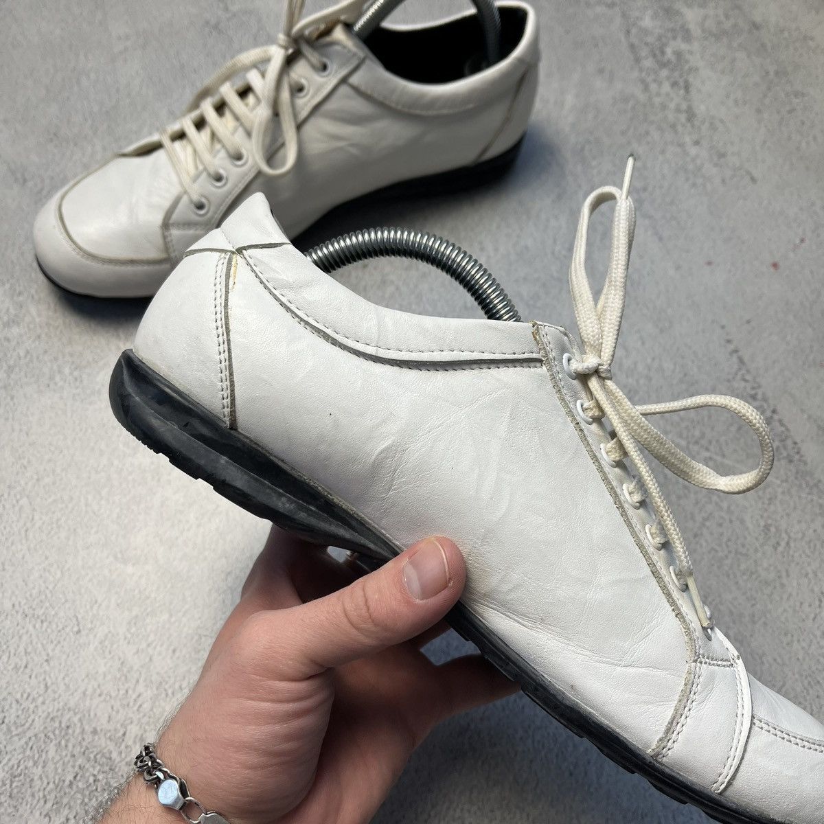 Dolce & Gabbana × Vintage Vintage Dolce & Gabbana Dalton Metal logo y2k sneakers Size US 8 / EU 41 - 9 Thumbnail