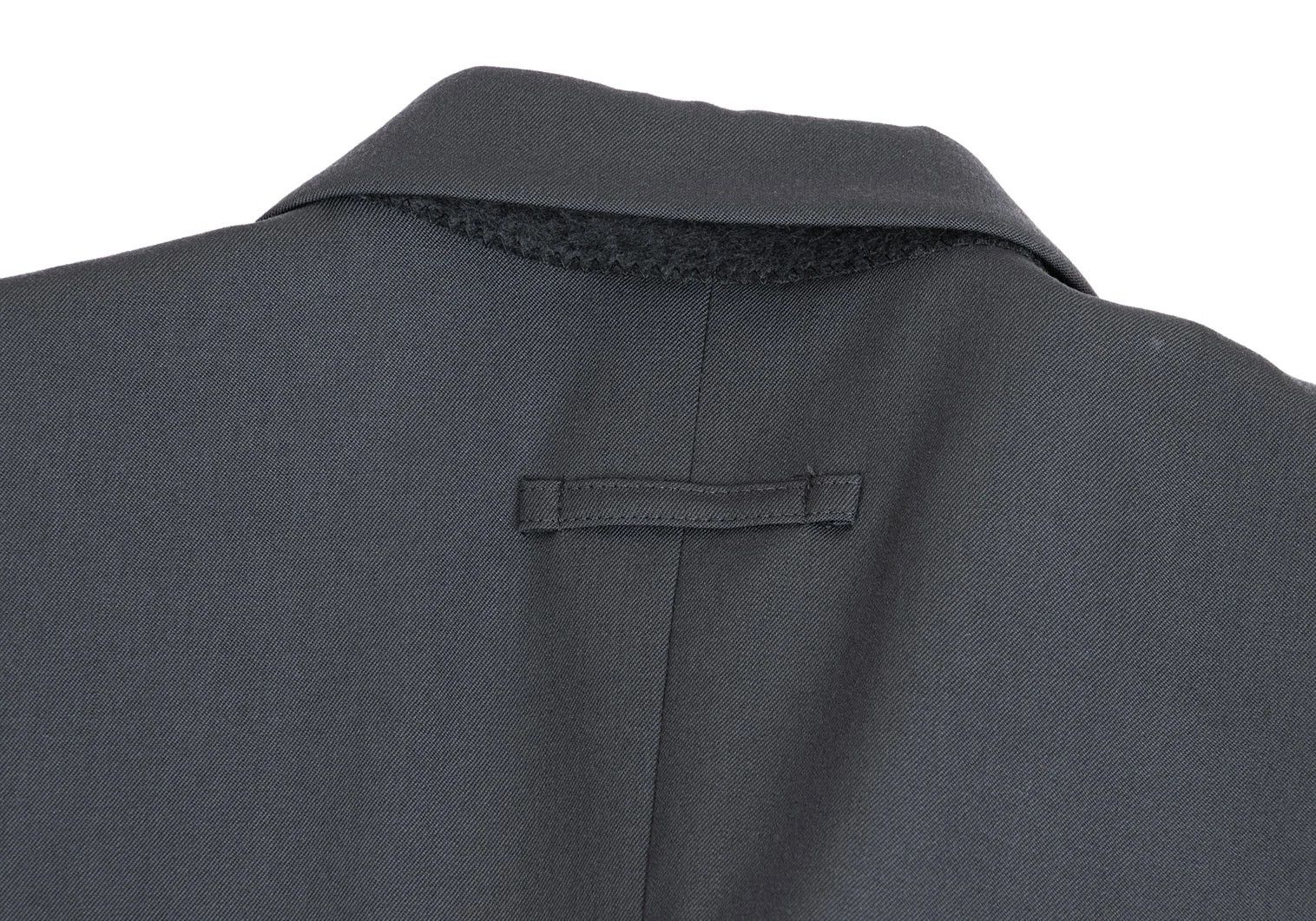 Jean Paul Gaultier Wool Gabardine Double Jacket in Grey Size 50 Size US M / EU 48-50 / 2 - 15 Thumbnail